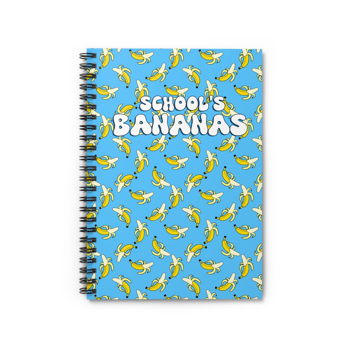 GU 'School's Banana's' Spiral Notebook