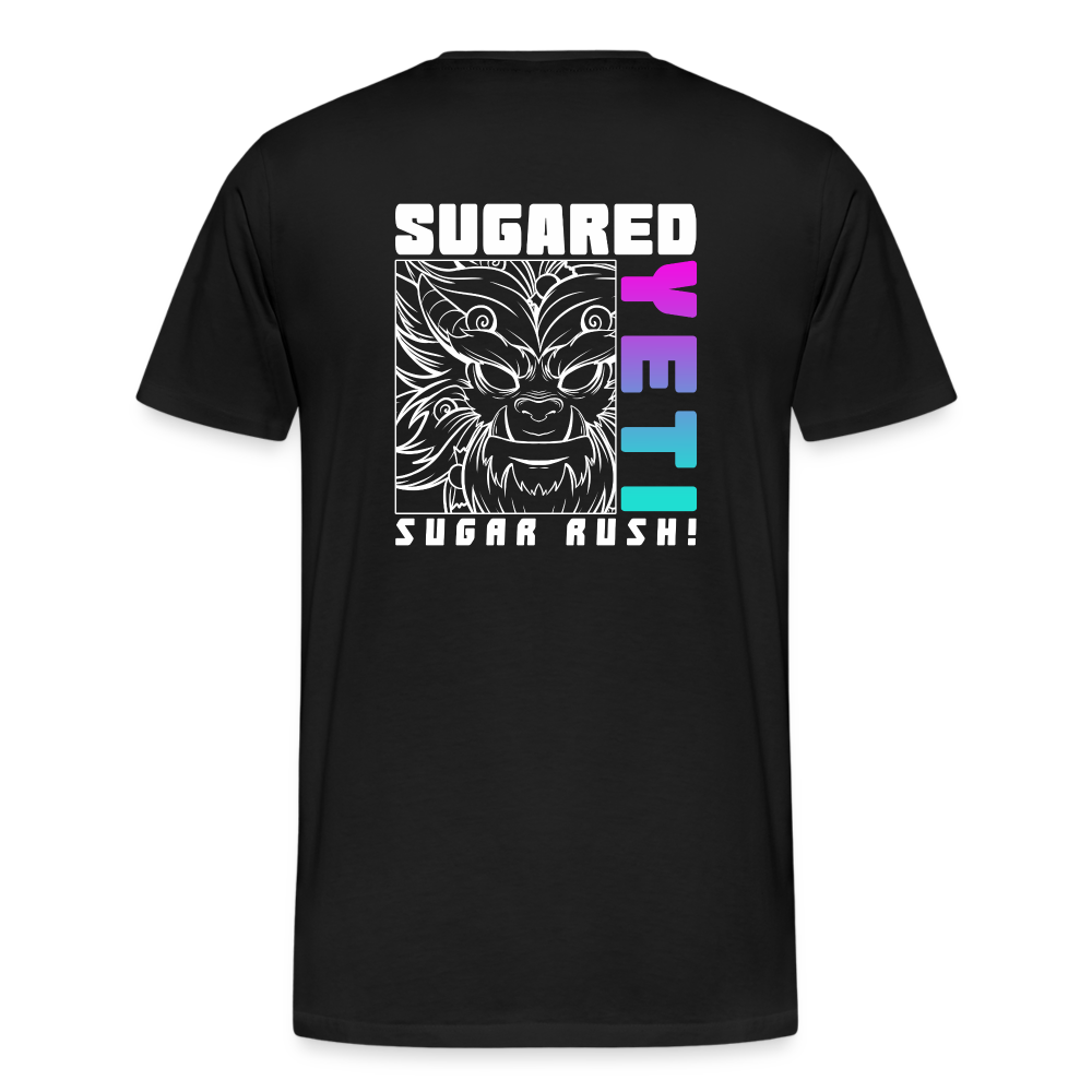 SugaredYeti Unisex Organic T-Shirt - black