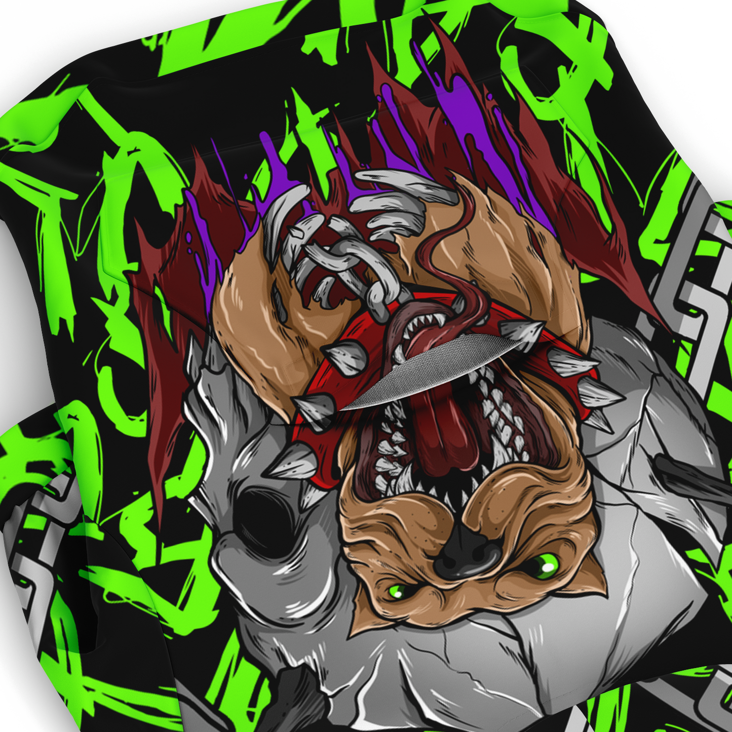 Pitbull Gaming Athletic Zip-up Dog Hoodie