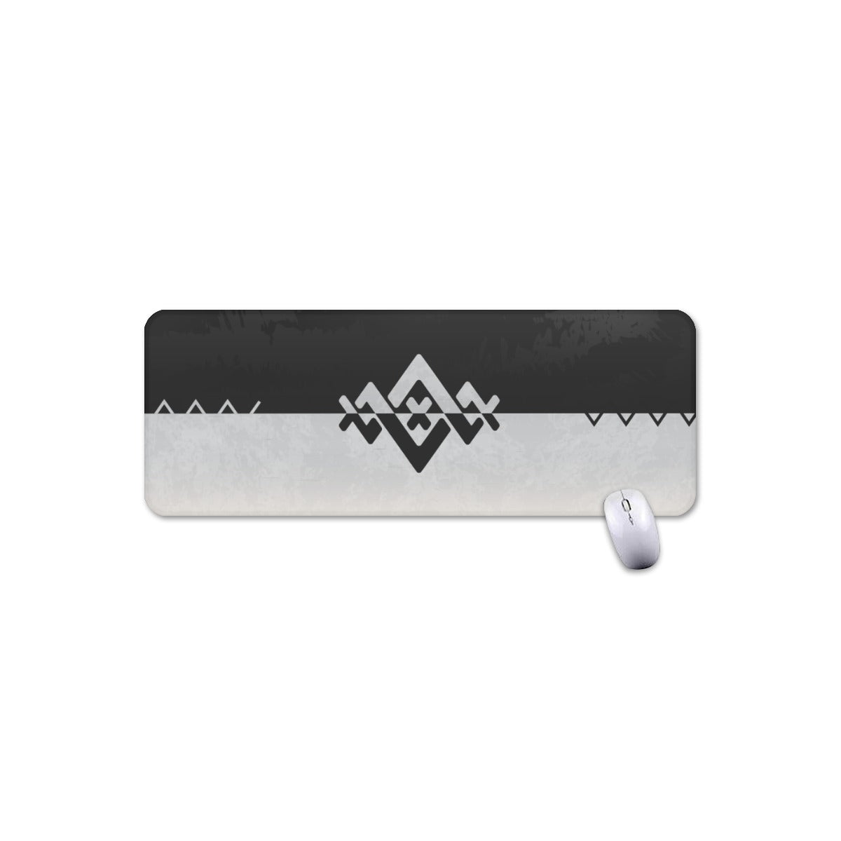 GU 'Monochrome Slate' Large Mouse Pad