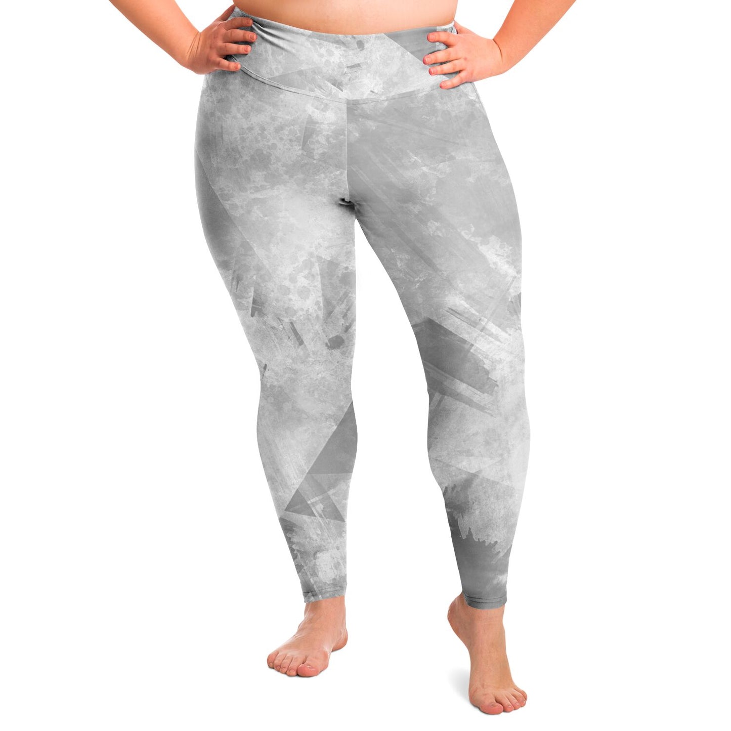 Women's All Over Print Plus-Size Leggings