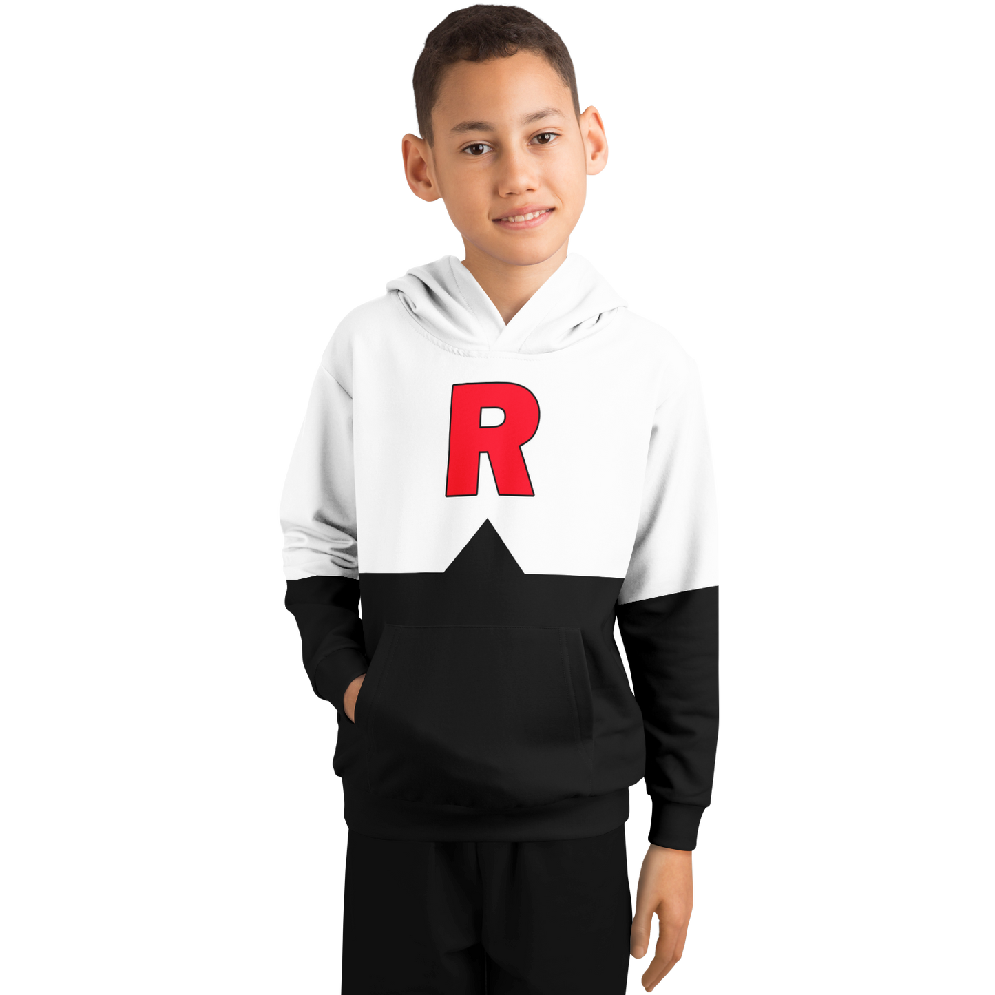 Youth GU 'Team Rocket' Fashion Hoodie