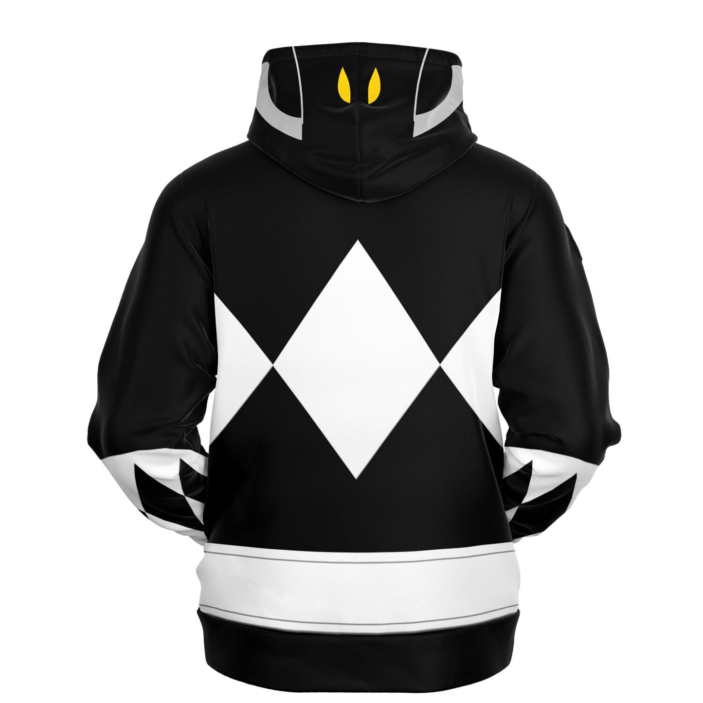 Adult MMPR 'Black Ranger' Pullover Hoodie