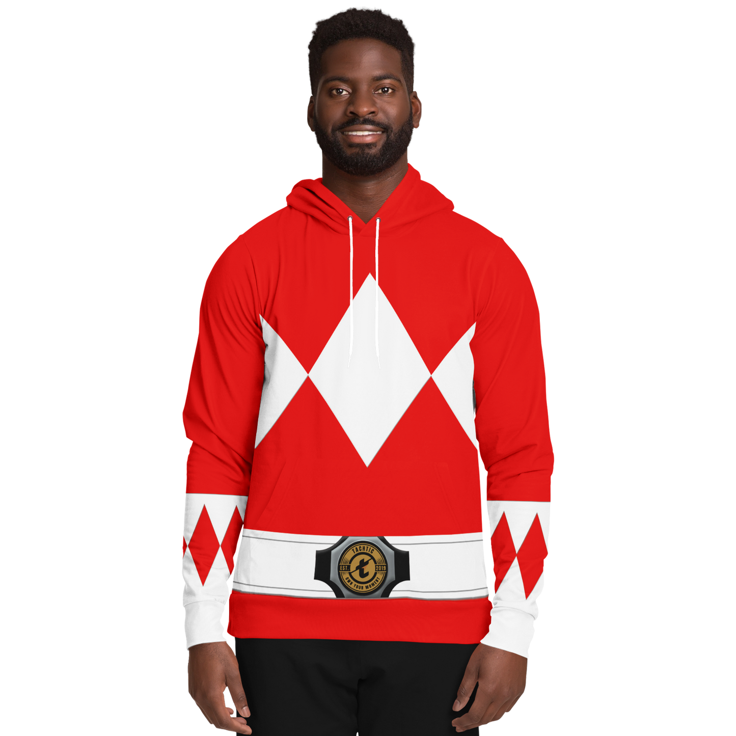Adult MMPR 'Red Ranger' Pullover Hoodie