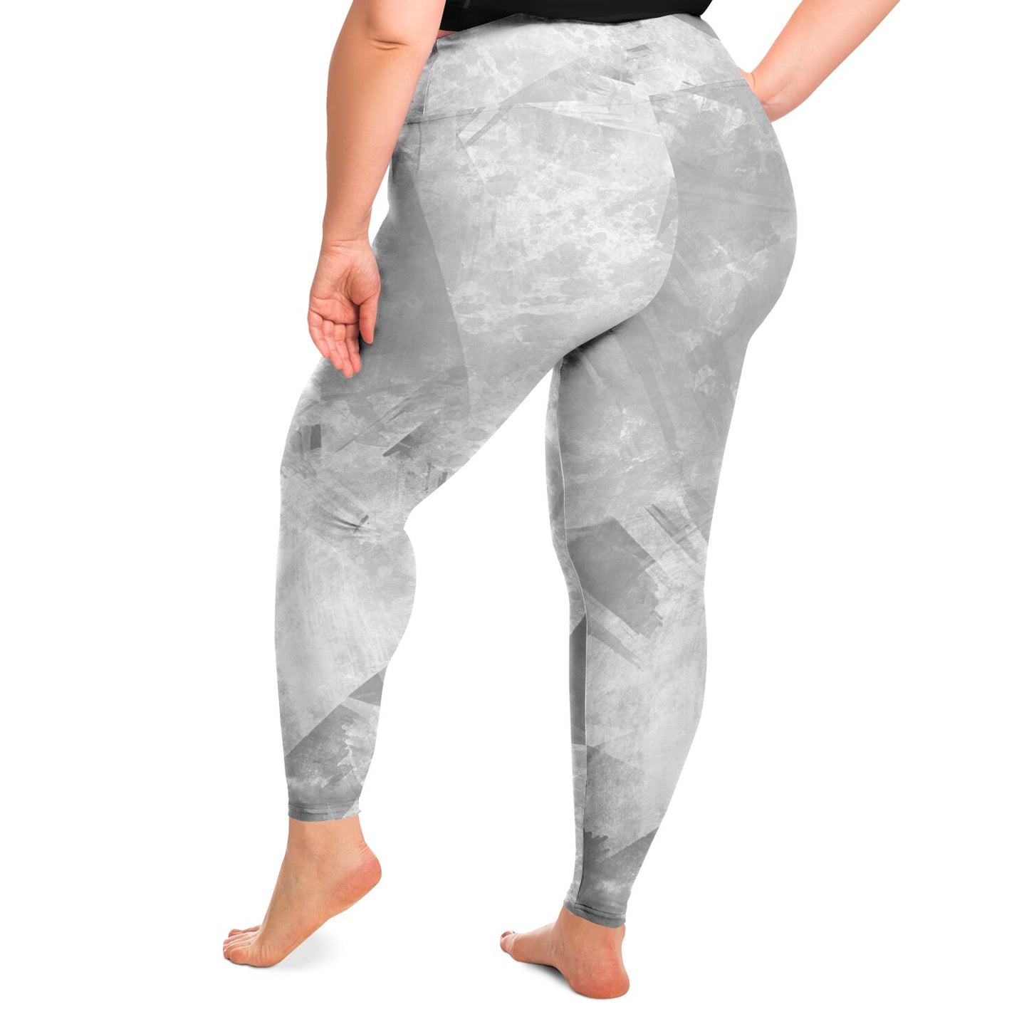 Women's All Over Print Plus-Size Leggings