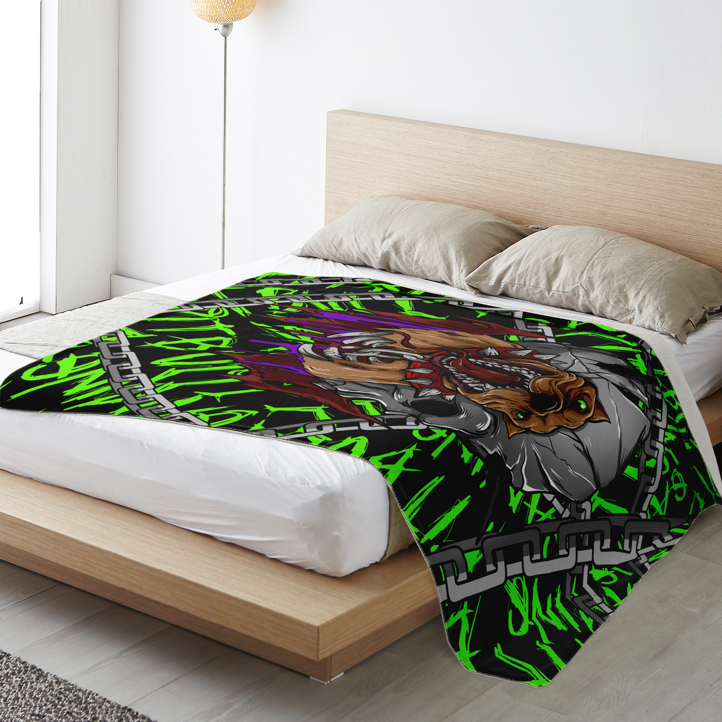 Pitbull Gaming Microfleece Blanket