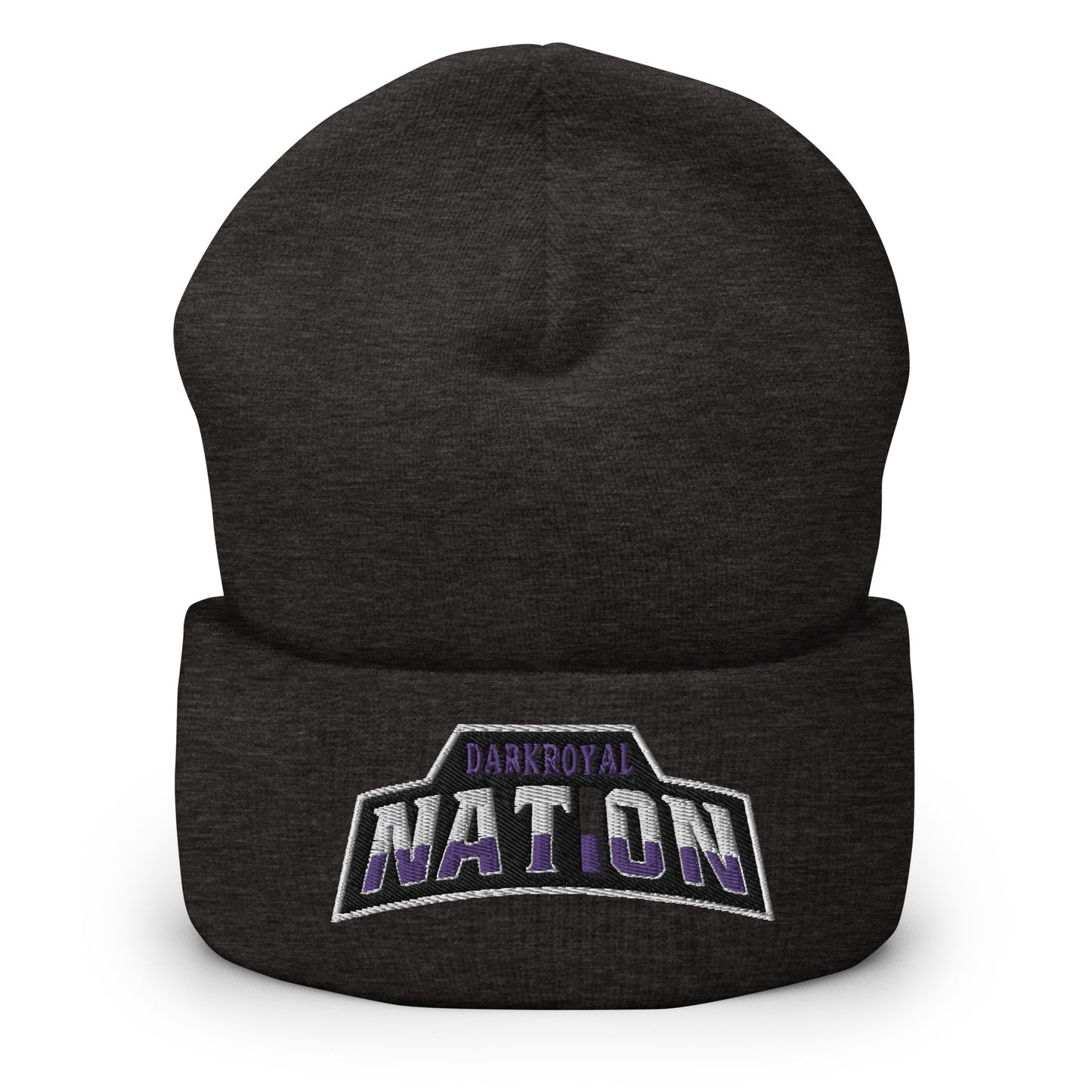 Dark Royal Nation Cuffed Beanie