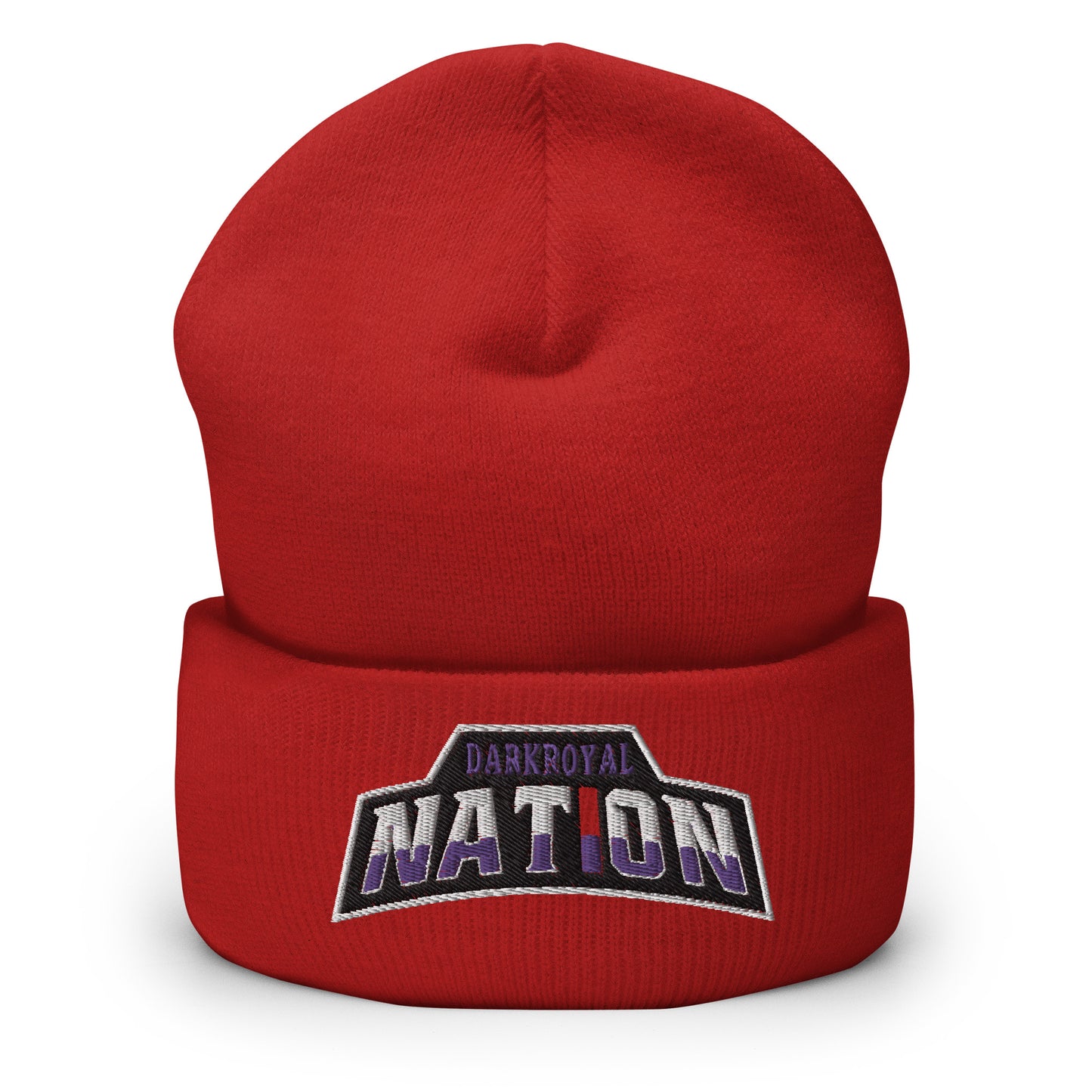 Dark Royal Nation Cuffed Beanie