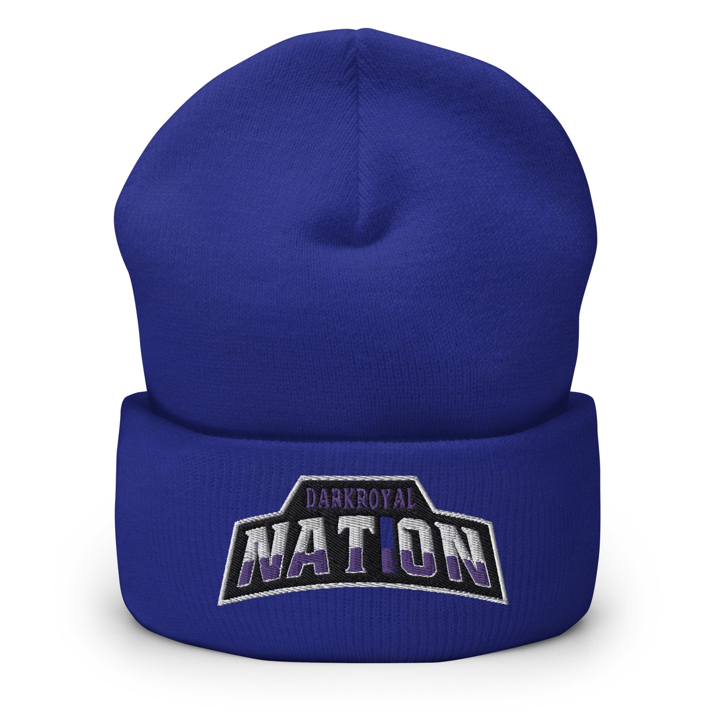 Dark Royal Nation Cuffed Beanie