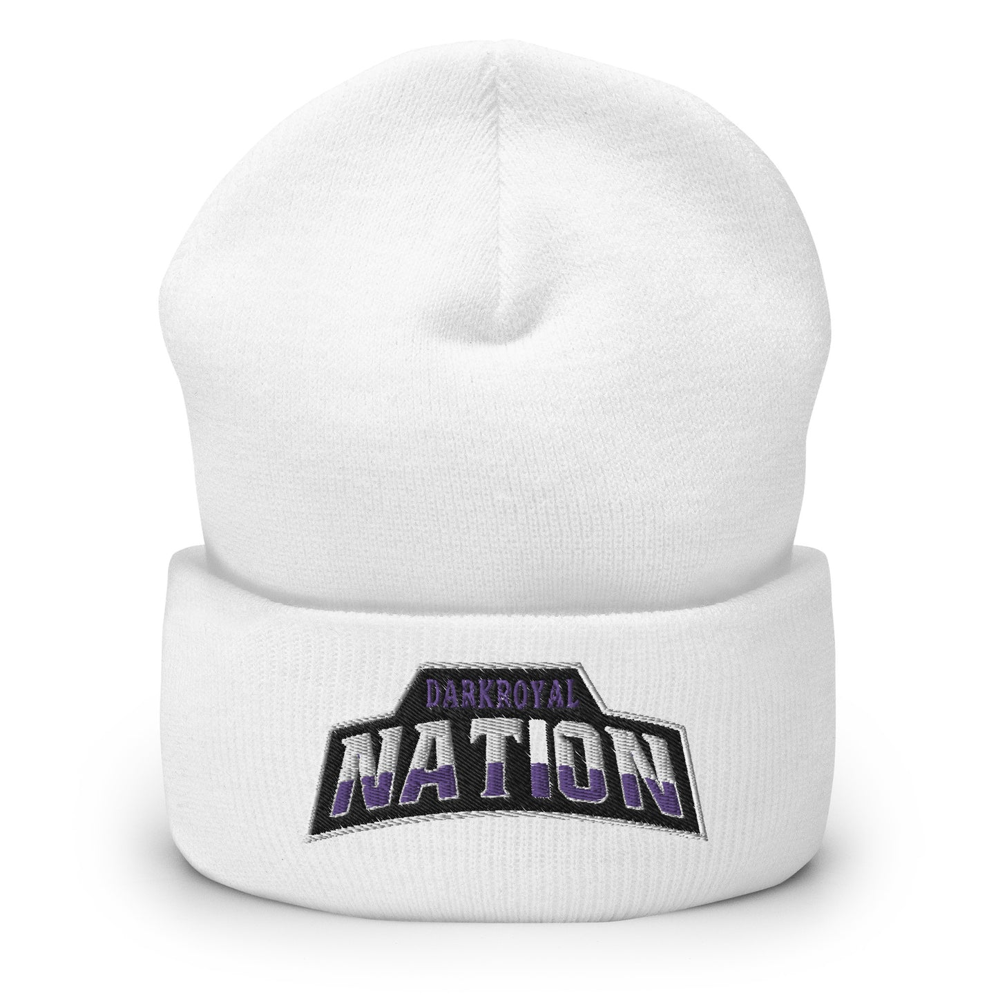 Dark Royal Nation Cuffed Beanie
