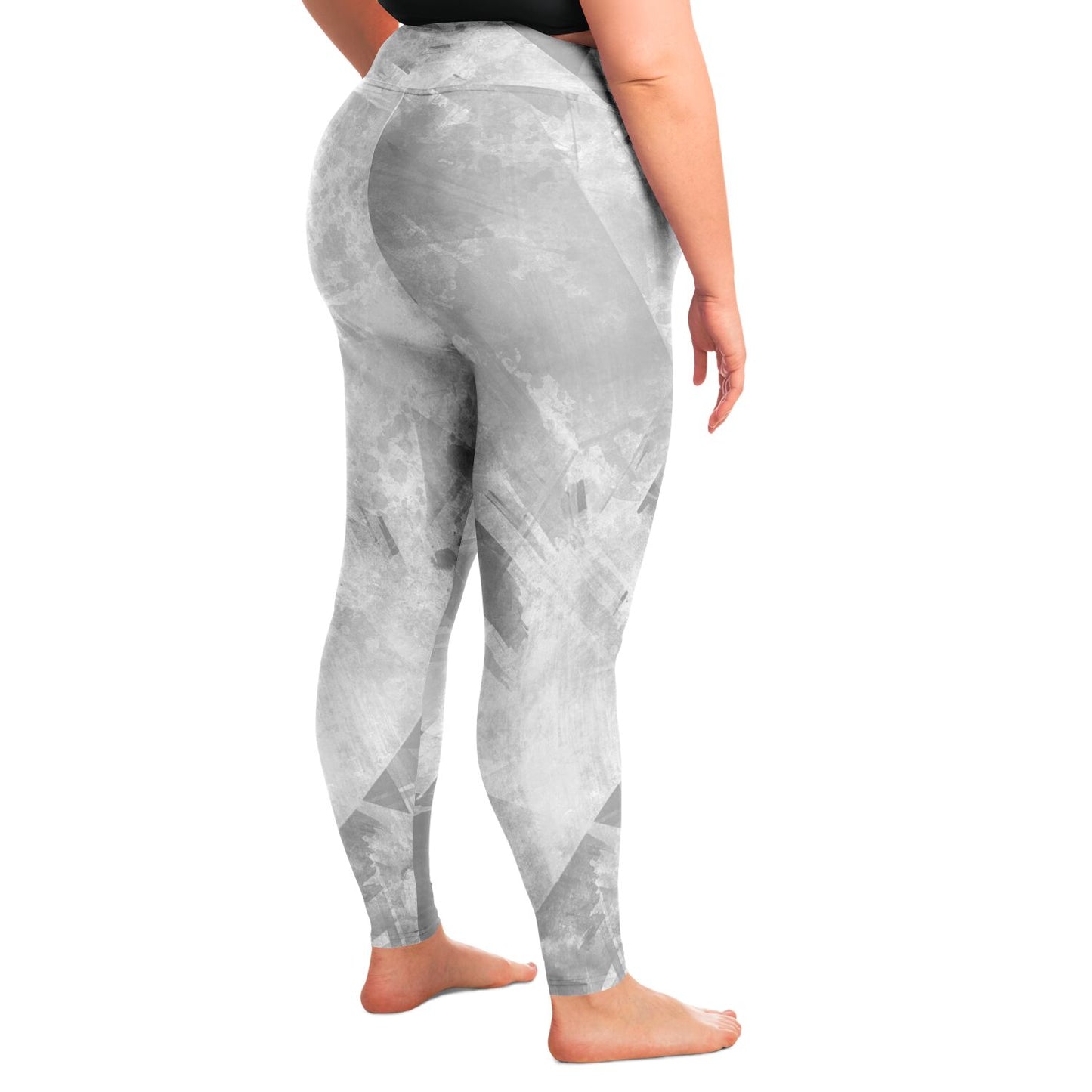 Women's All Over Print Plus-Size Leggings