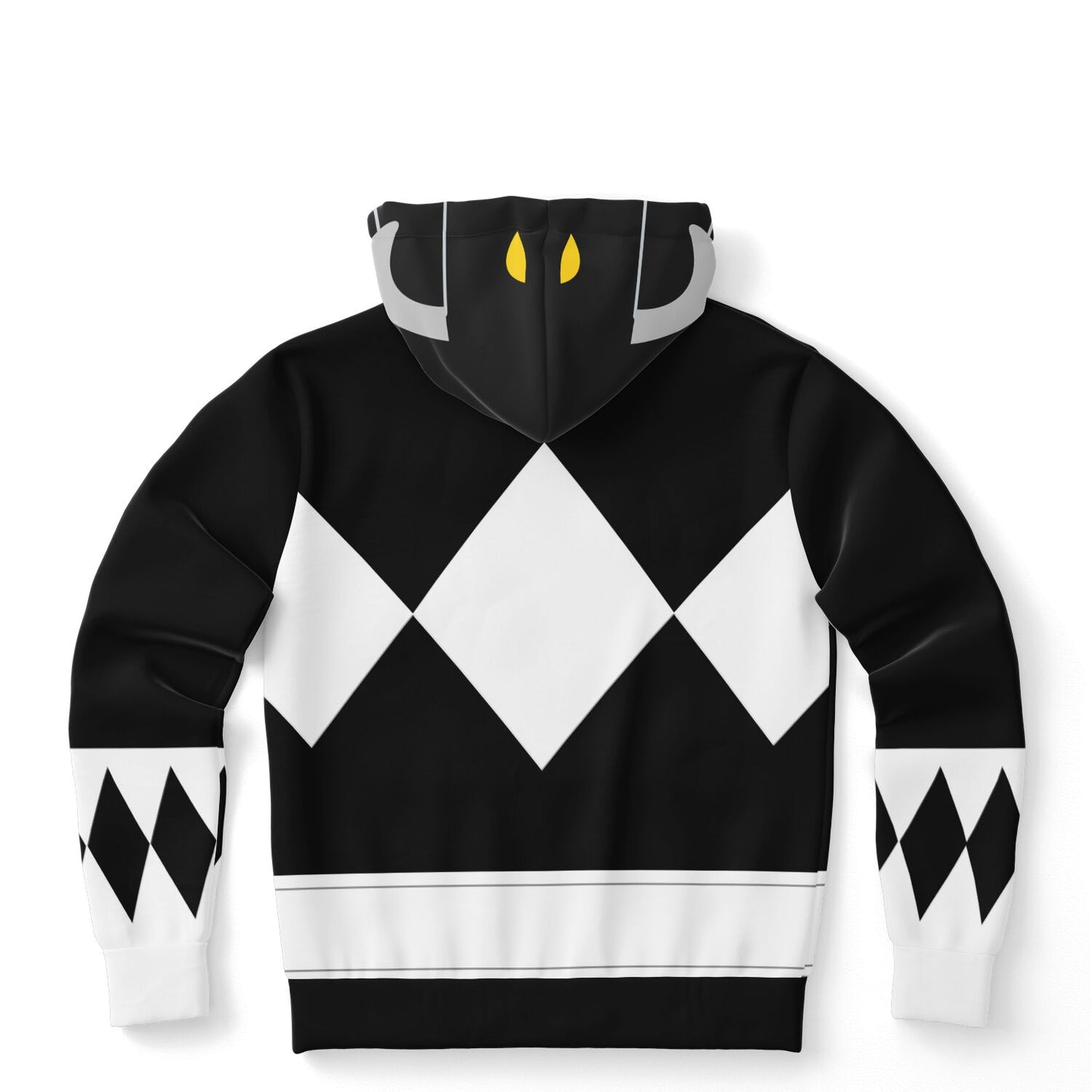 Adult MMPR 'Black Ranger' Pullover Hoodie