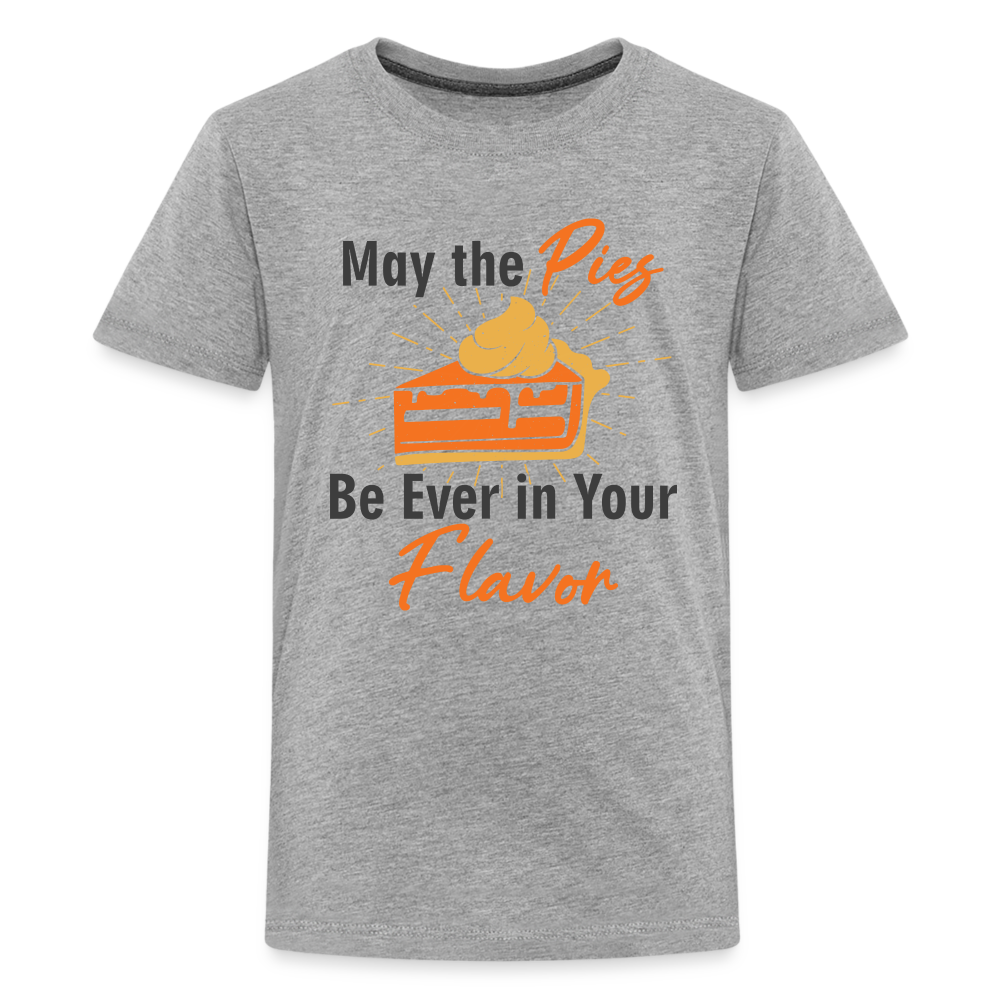 GU 'May the Pies' Light Youth Premium T-Shirt - heather gray