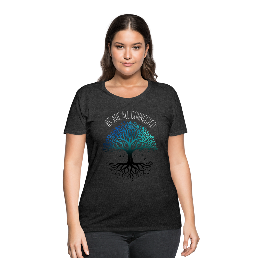 Domin8r Women’s Curvy T-Shirt - deep heather