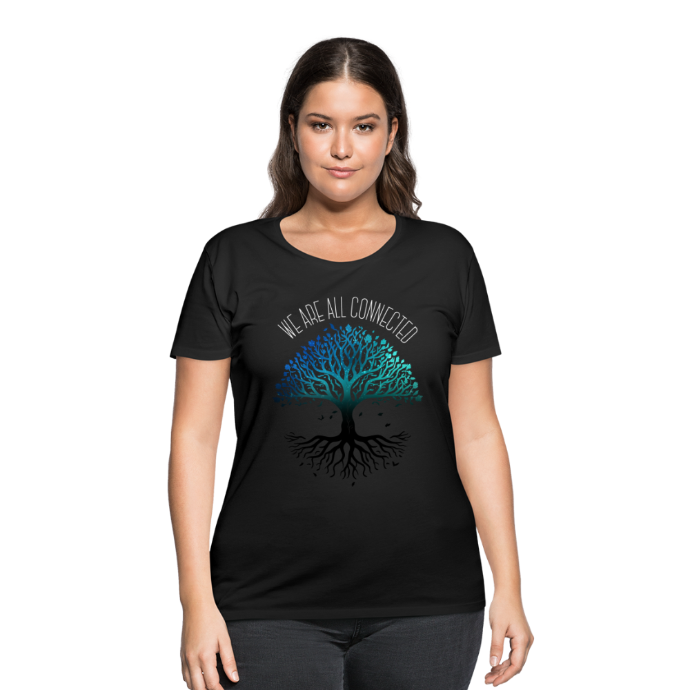 Domin8r Women’s Curvy T-Shirt - black