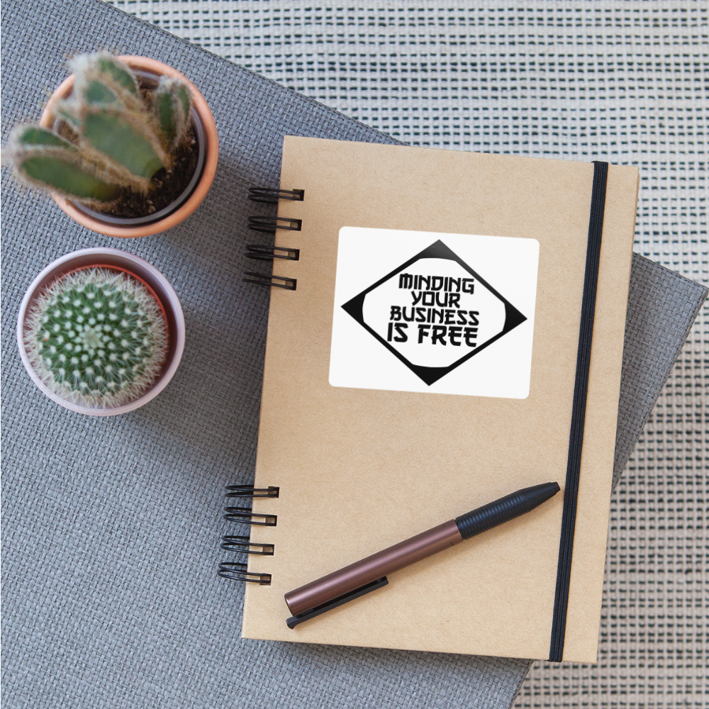 Heyyyy Tony Sticker - white glossy