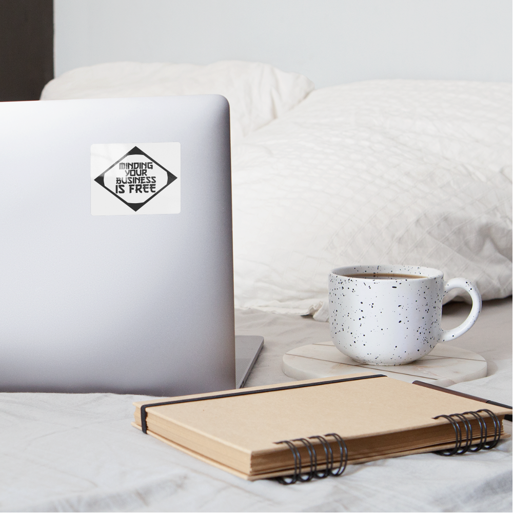 Heyyyy Tony Sticker - white glossy