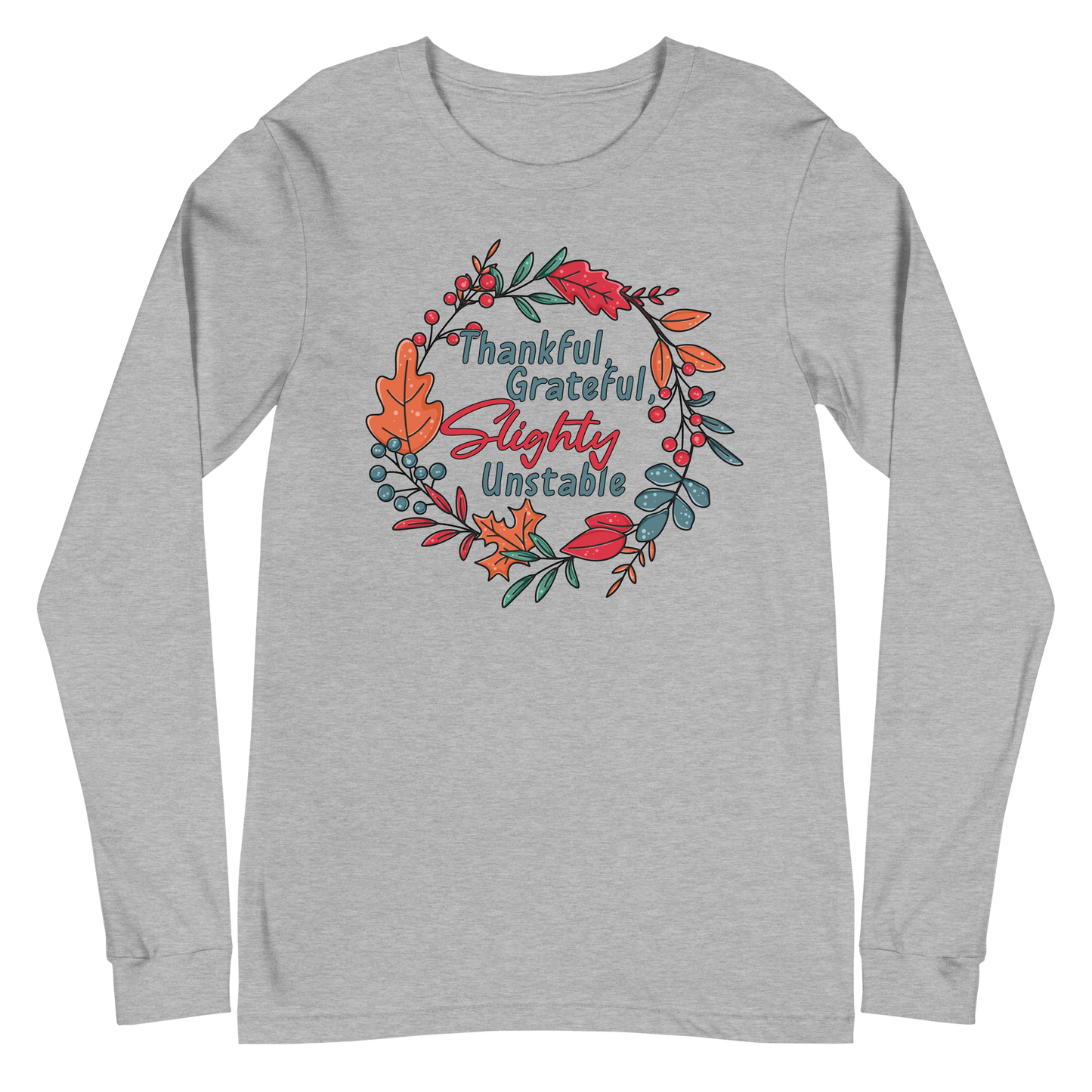 Adult GU 'Thankful and Grateful' Long Sleeve T-Shirt