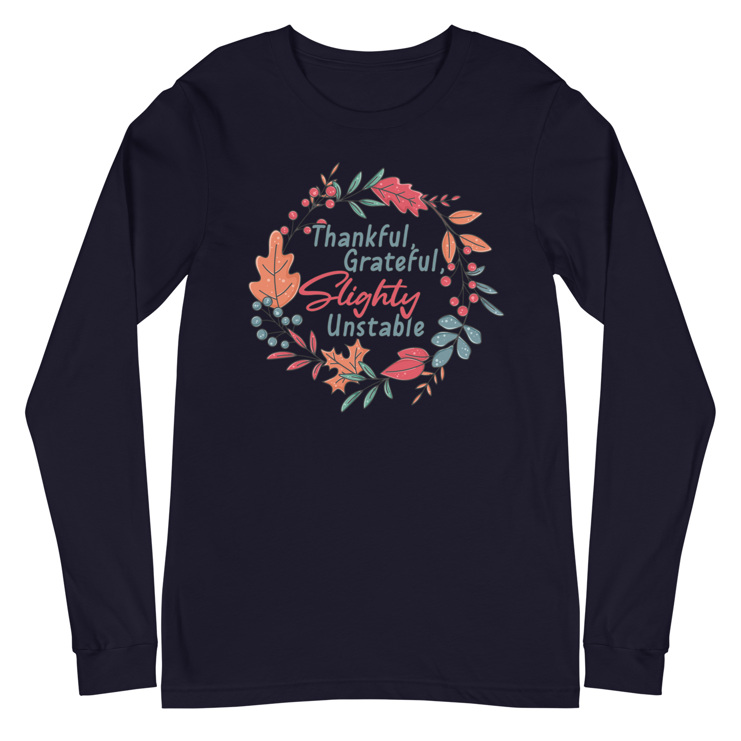 Adult GU 'Thankful and Grateful' Long Sleeve T-Shirt