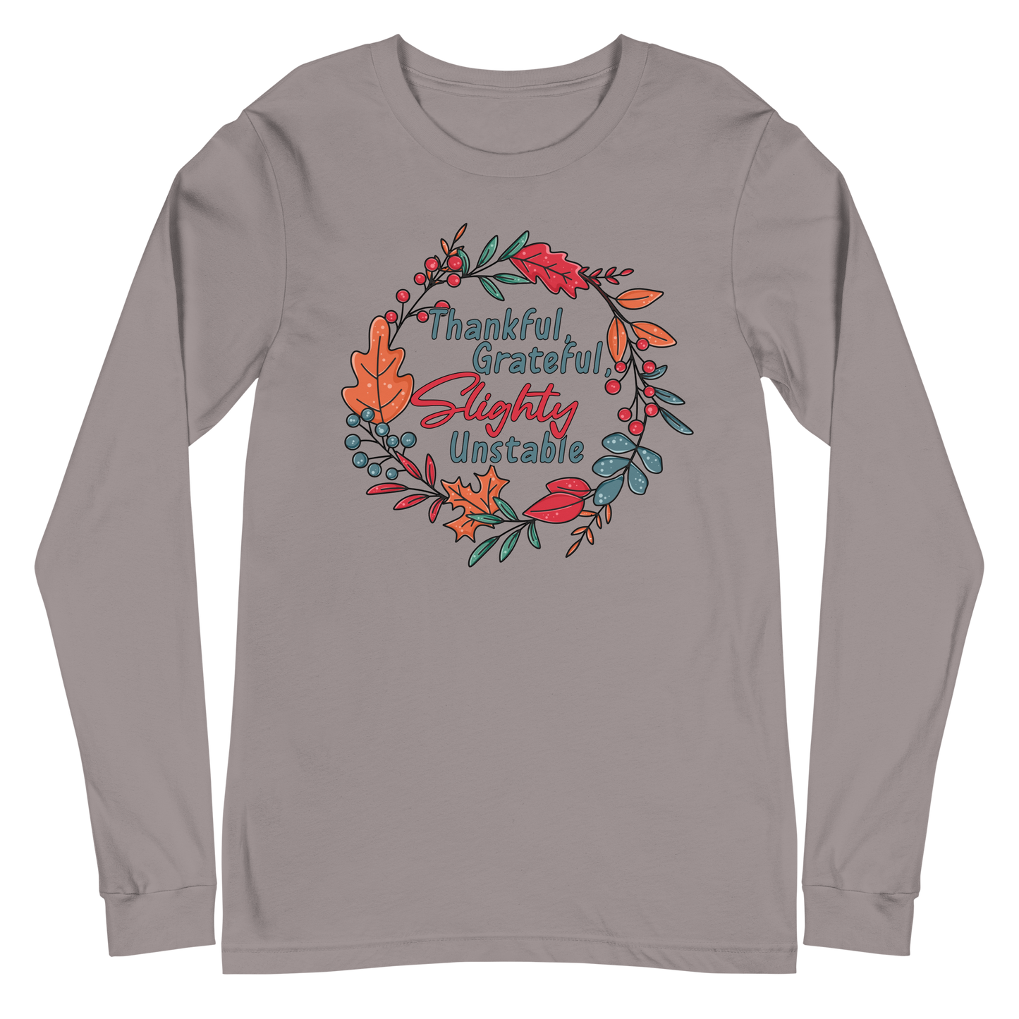 Adult GU 'Thankful and Grateful' Long Sleeve T-Shirt