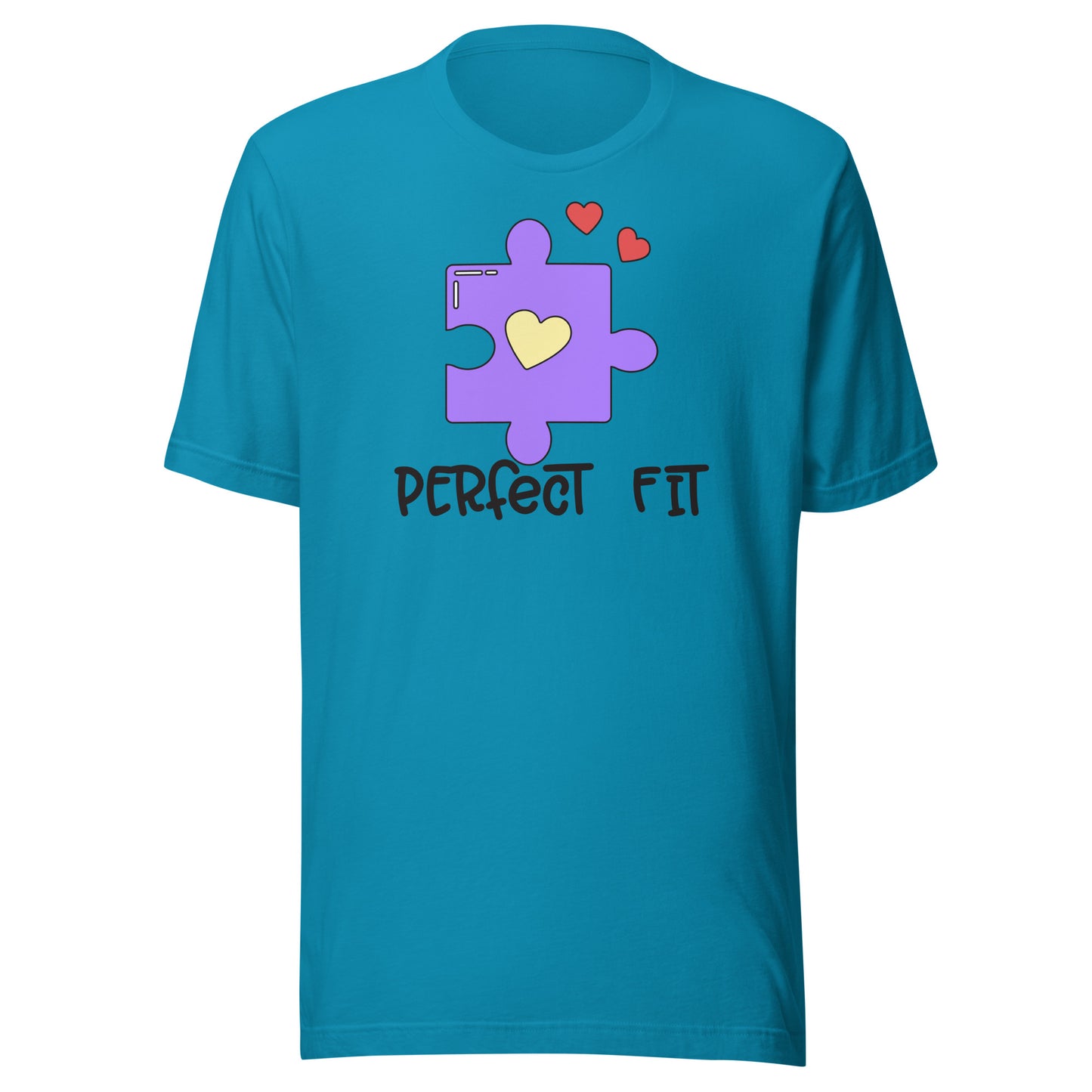 Adult 'Perfect Fit Purple Piece' Staple T-shirt