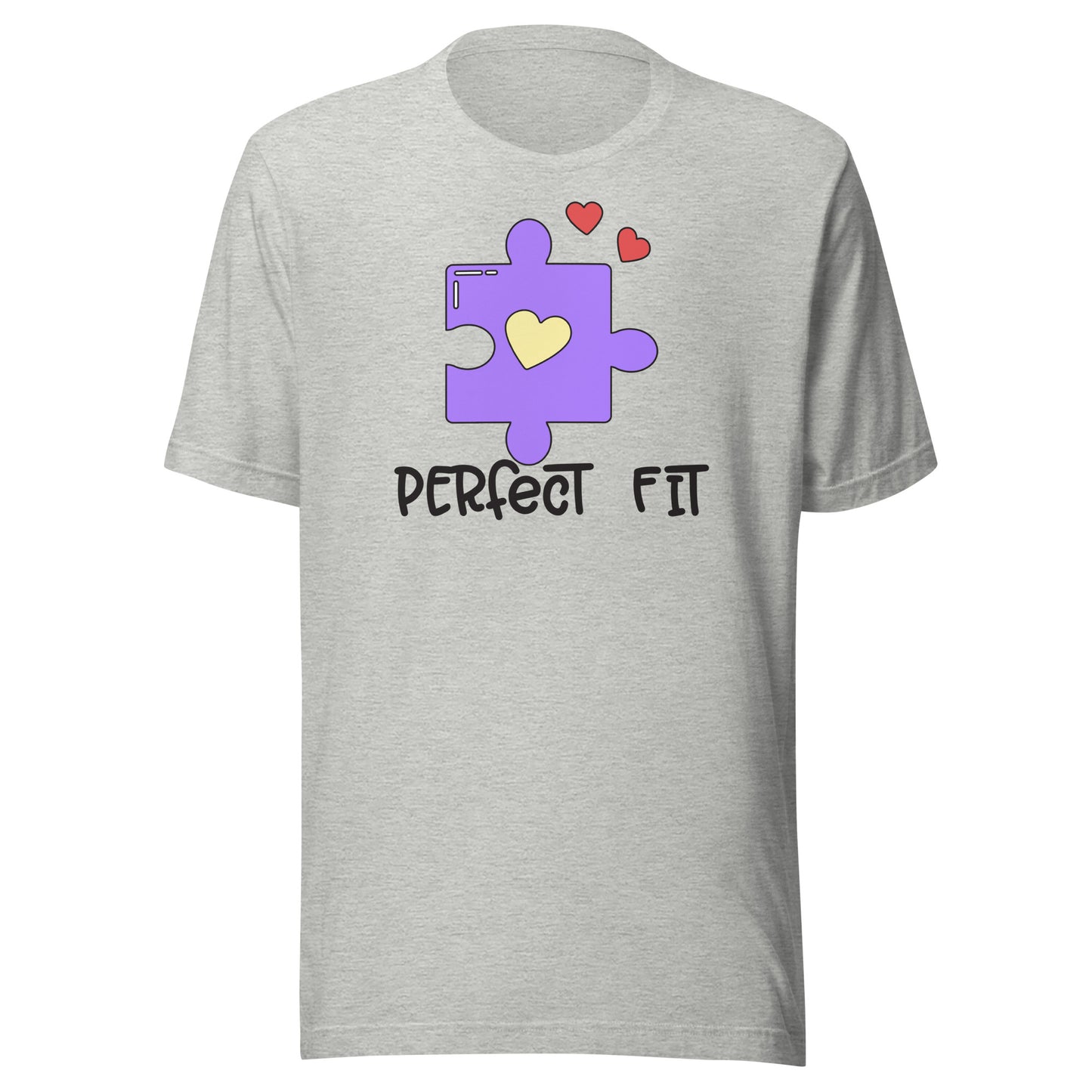 Adult 'Perfect Fit Purple Piece' Staple T-shirt