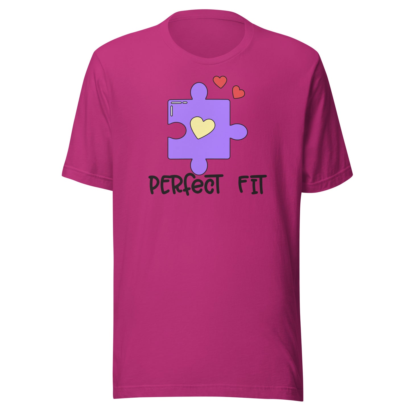 Adult 'Perfect Fit Purple Piece' Staple T-shirt