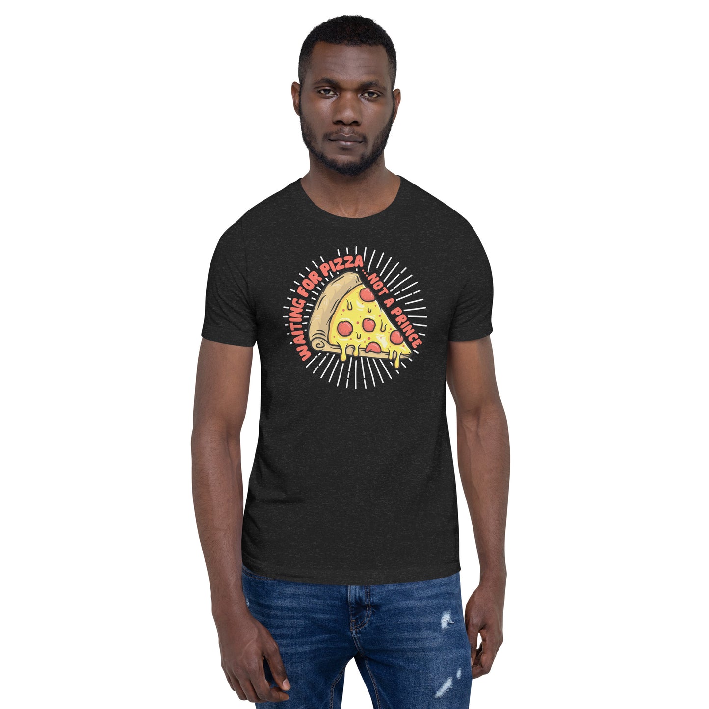 Adult 'Waiting for Pizza' Staple T-shirt