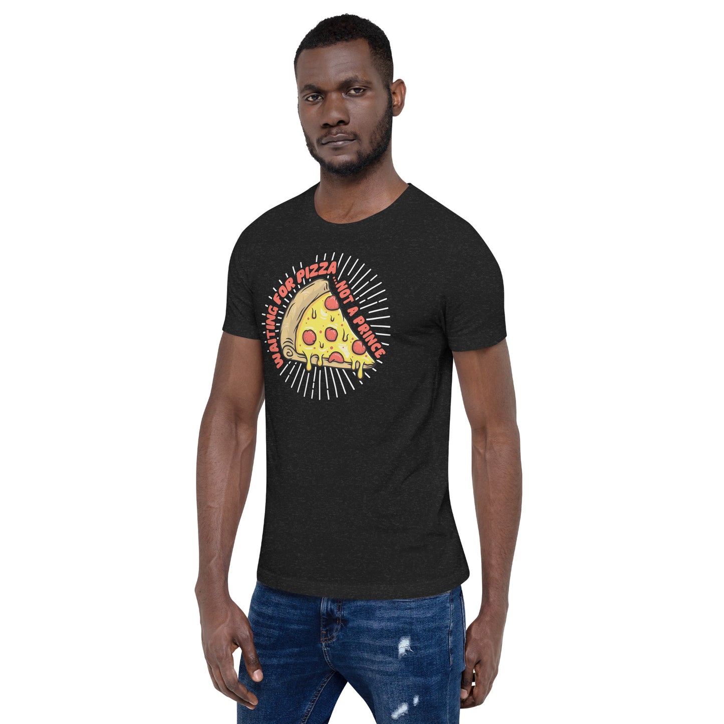 Adult 'Waiting for Pizza' Staple T-shirt