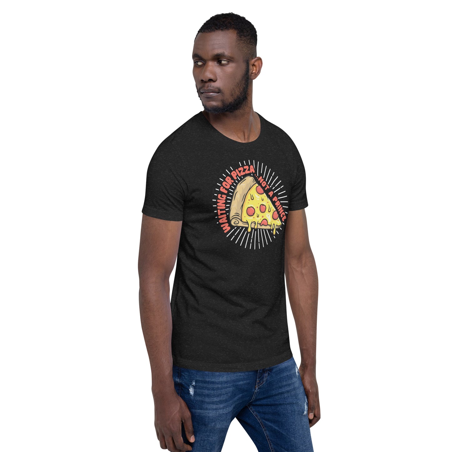 Adult 'Waiting for Pizza' Staple T-shirt