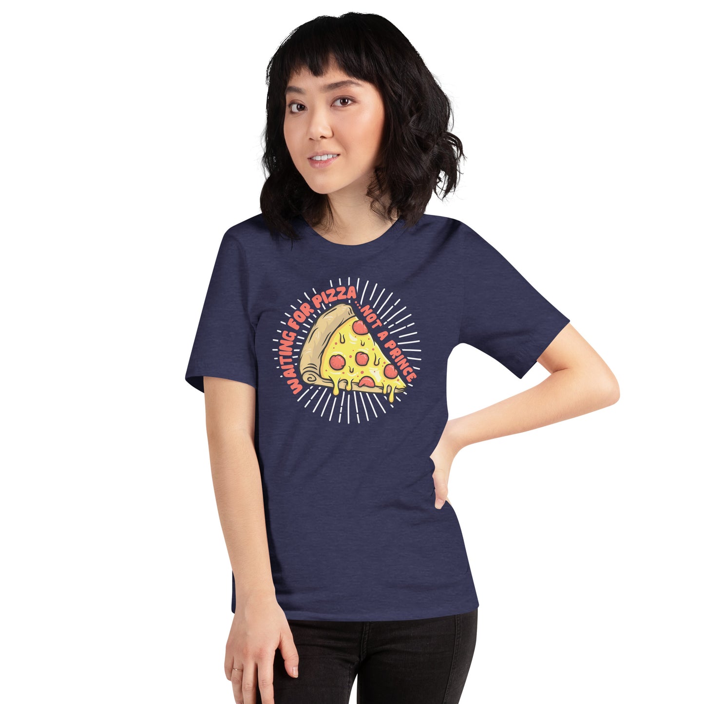 Adult 'Waiting for Pizza' Staple T-shirt