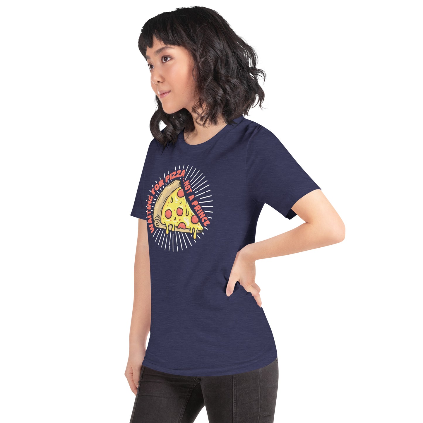 Adult 'Waiting for Pizza' Staple T-shirt