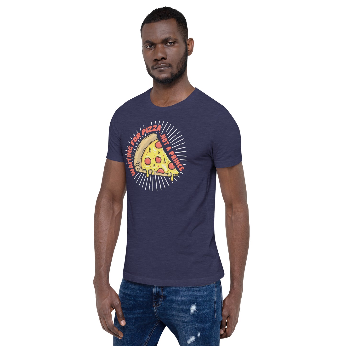 Adult 'Waiting for Pizza' Staple T-shirt