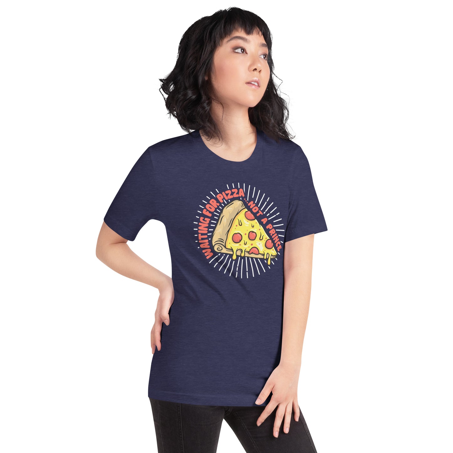 Adult 'Waiting for Pizza' Staple T-shirt