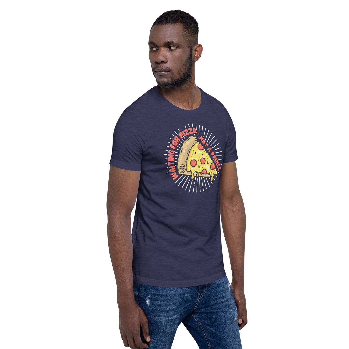 Adult 'Waiting for Pizza' Staple T-shirt