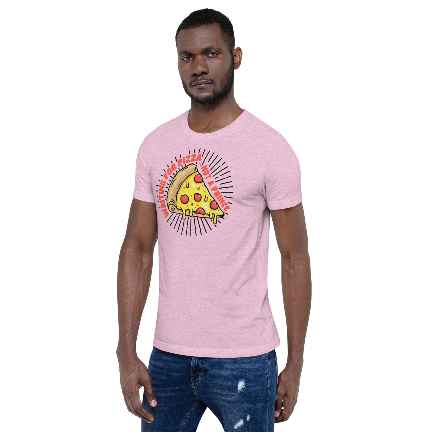 Adult 'Waiting for Pizza' Staple T-shirt