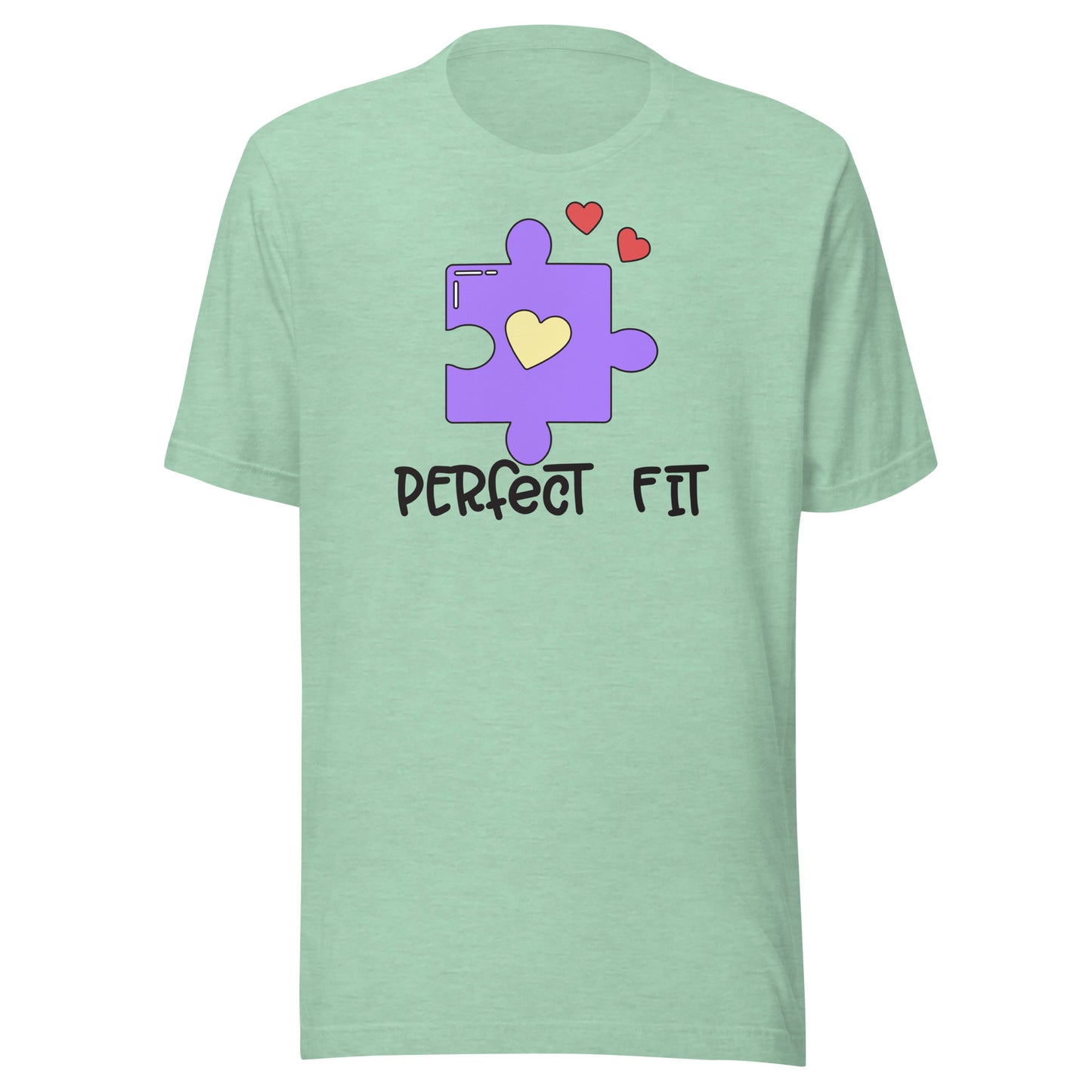 Adult 'Perfect Fit Purple Piece' Staple T-shirt