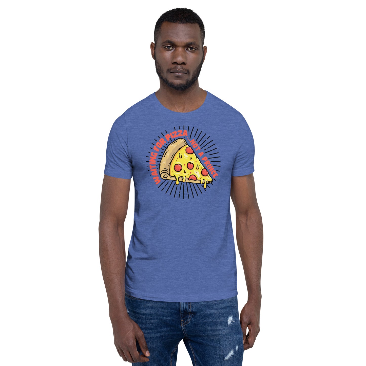 Adult 'Waiting for Pizza' Staple T-shirt