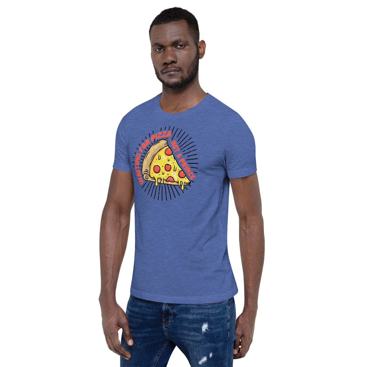 Adult 'Waiting for Pizza' Staple T-shirt