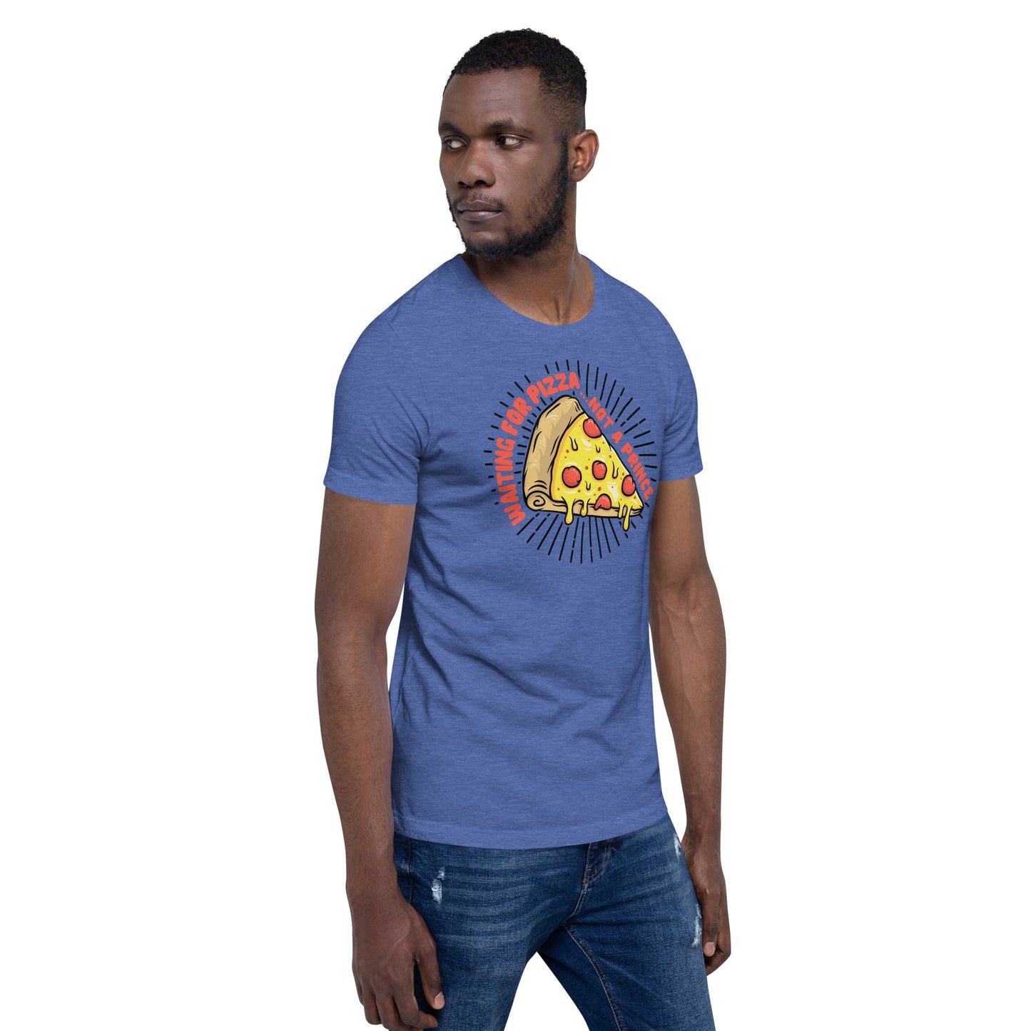 Adult 'Waiting for Pizza' Staple T-shirt