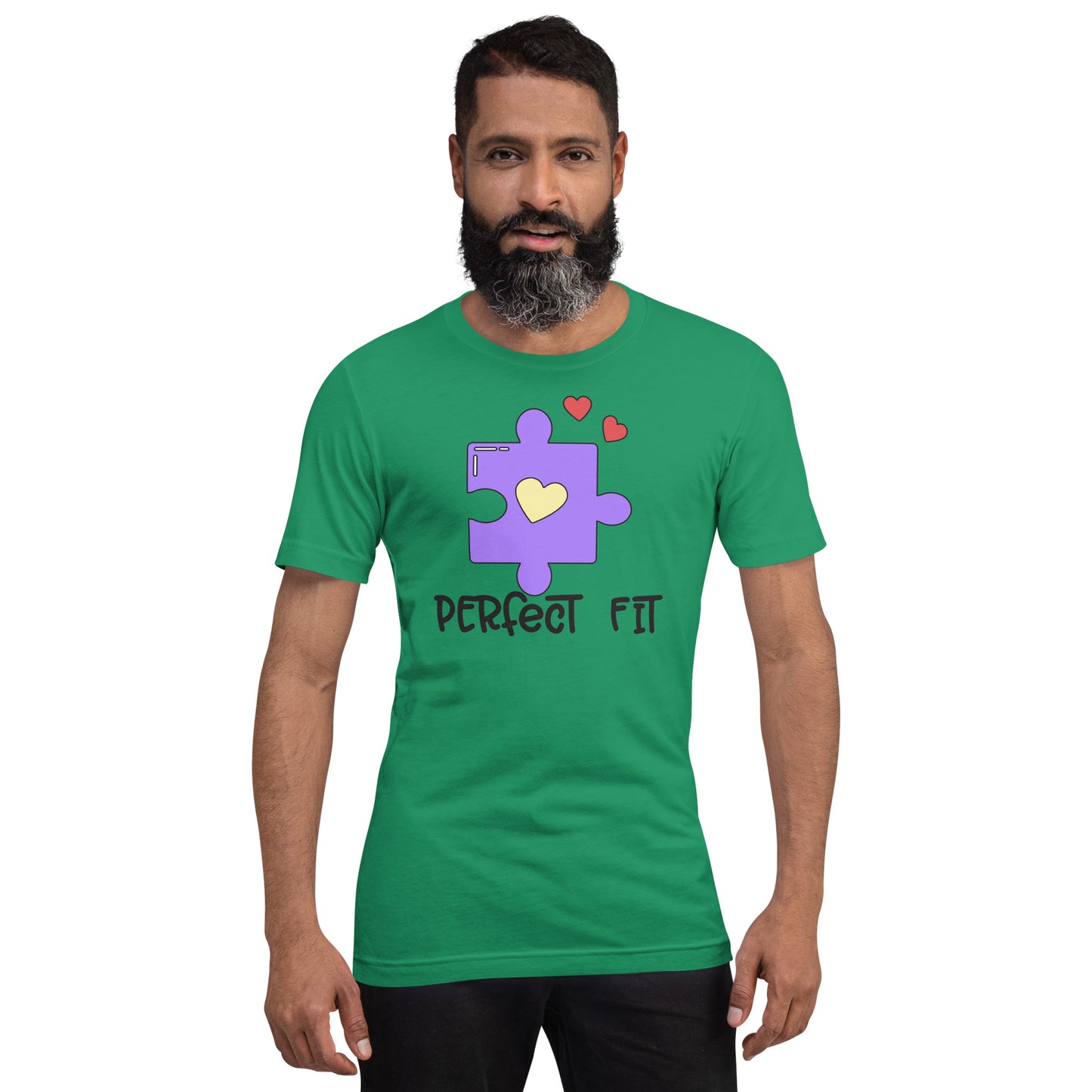 Adult 'Perfect Fit Purple Piece' Staple T-shirt