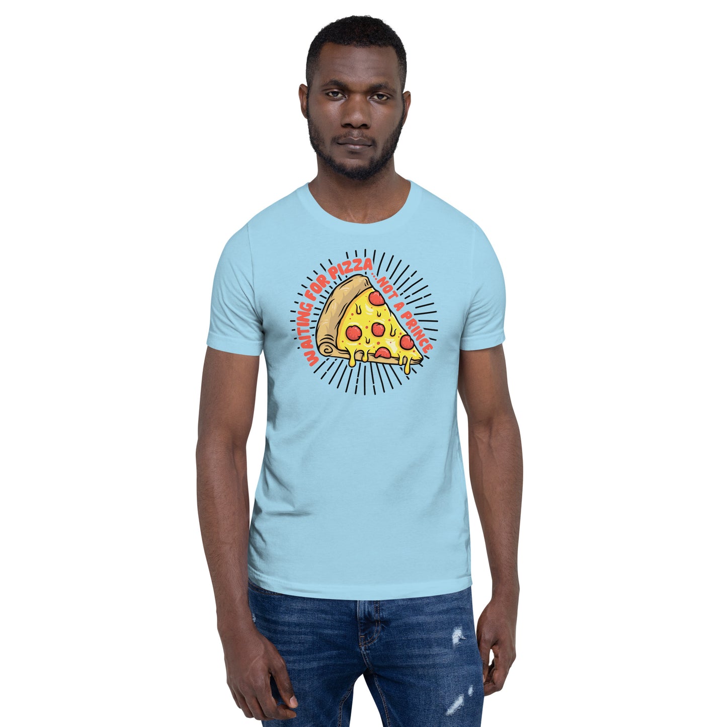 Adult 'Waiting for Pizza' Staple T-shirt