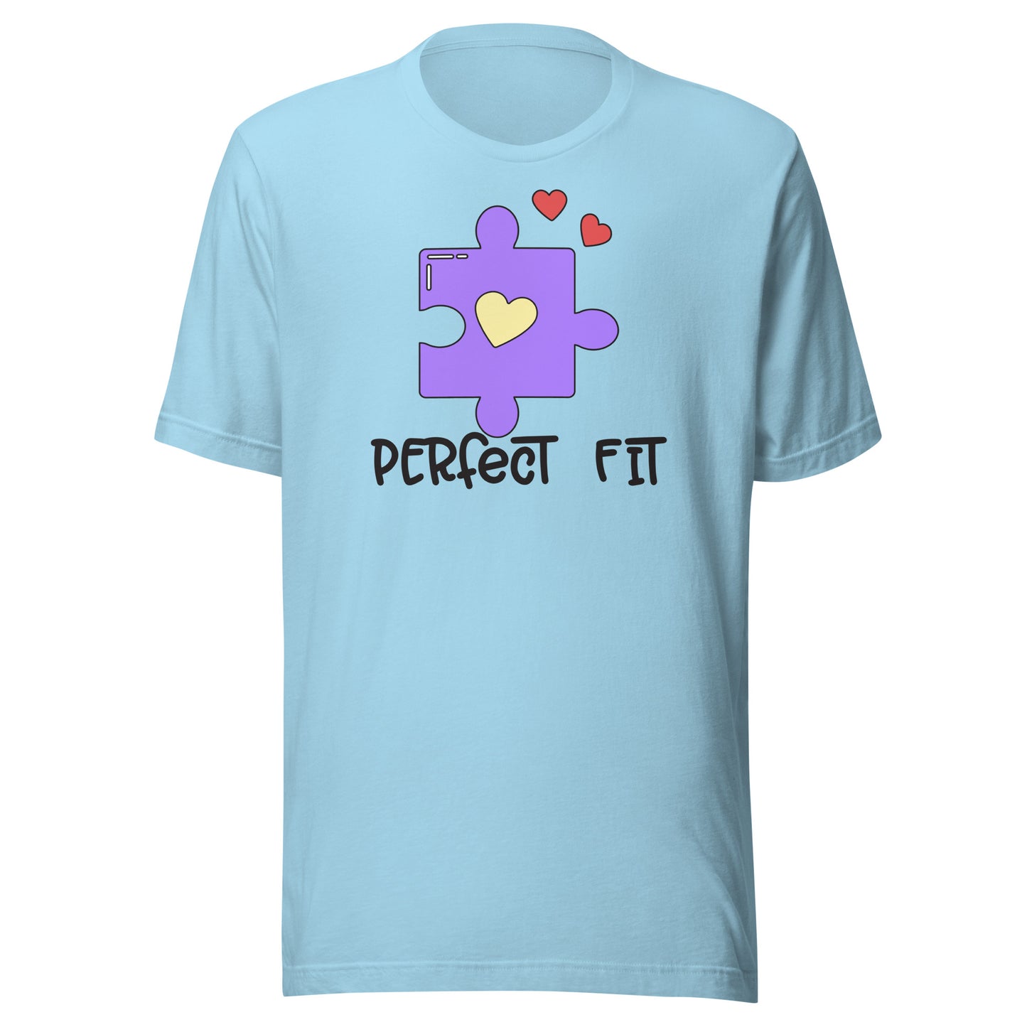 Adult 'Perfect Fit Purple Piece' Staple T-shirt