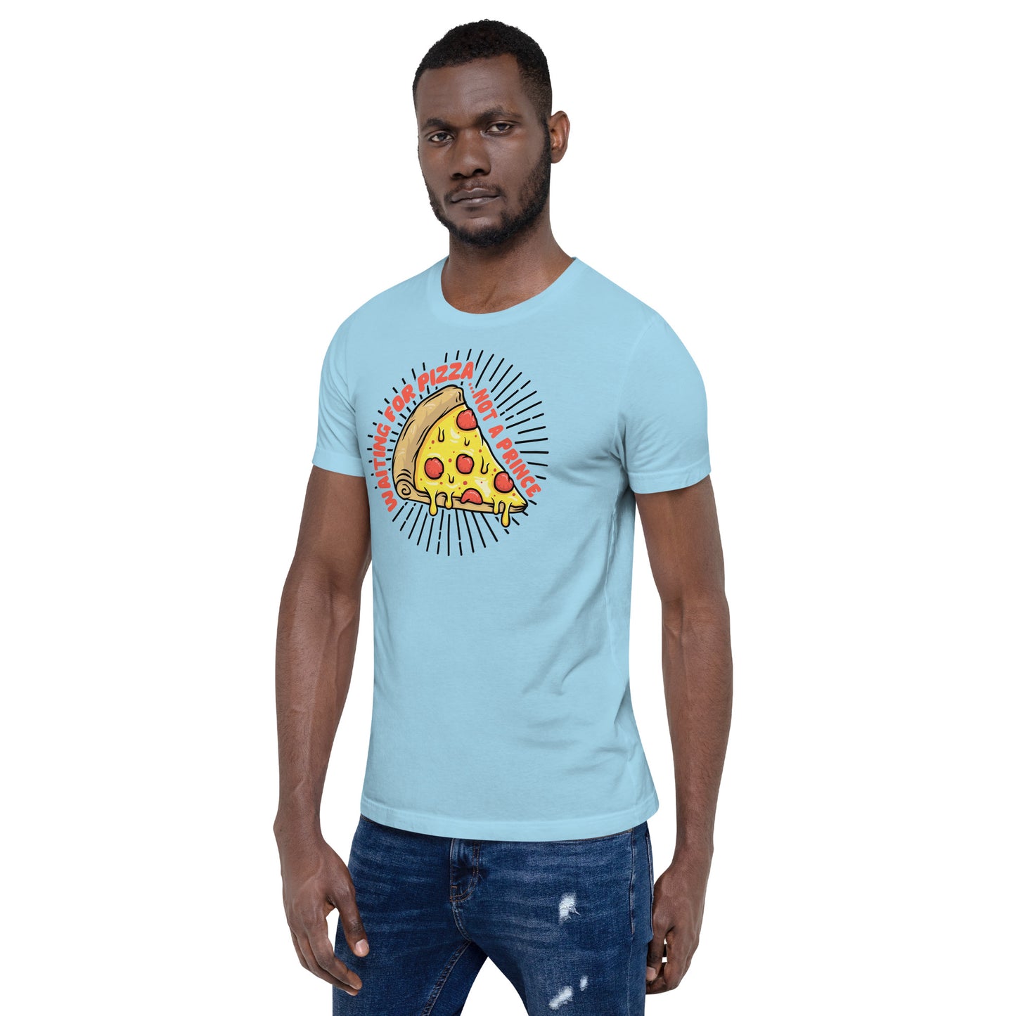 Adult 'Waiting for Pizza' Staple T-shirt