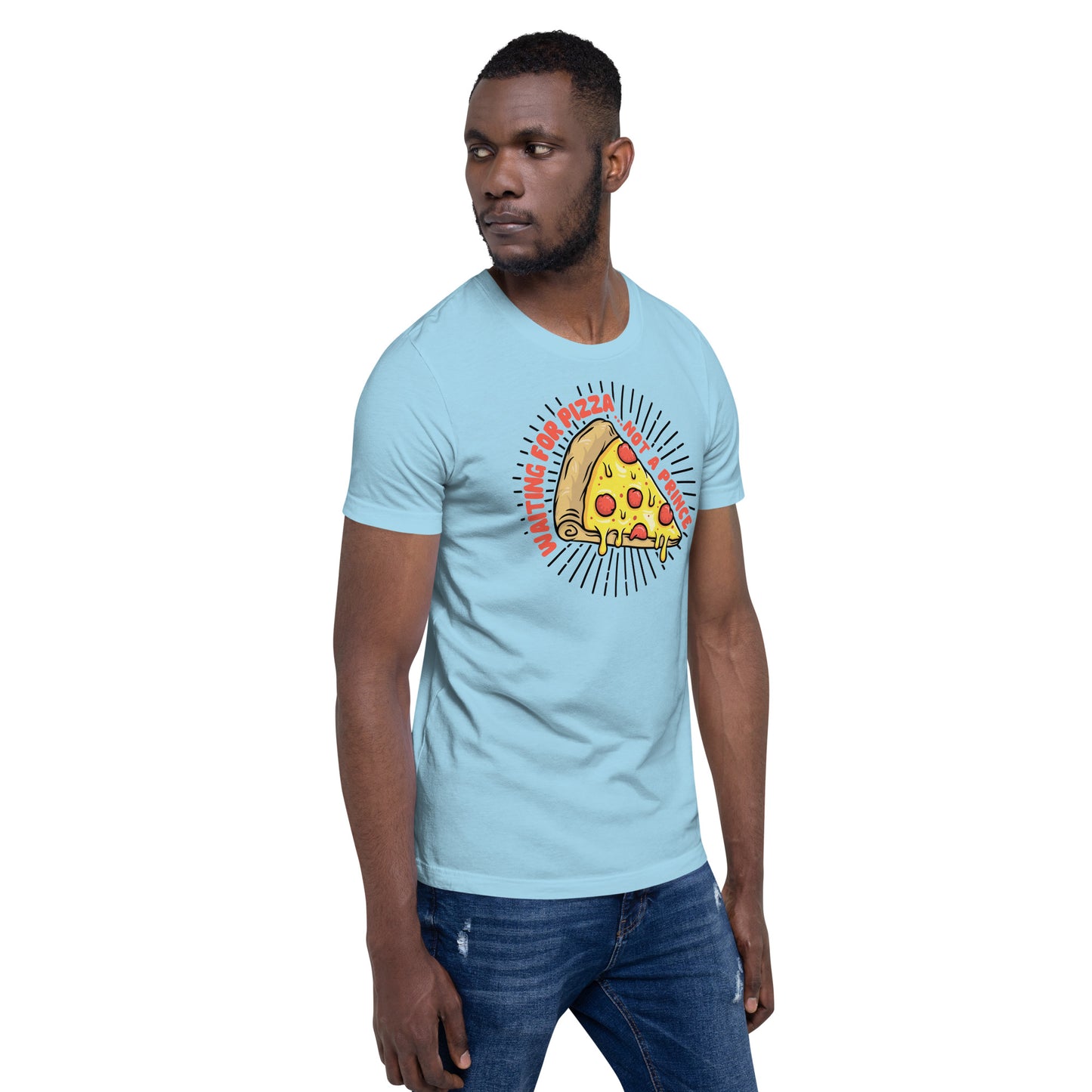 Adult 'Waiting for Pizza' Staple T-shirt