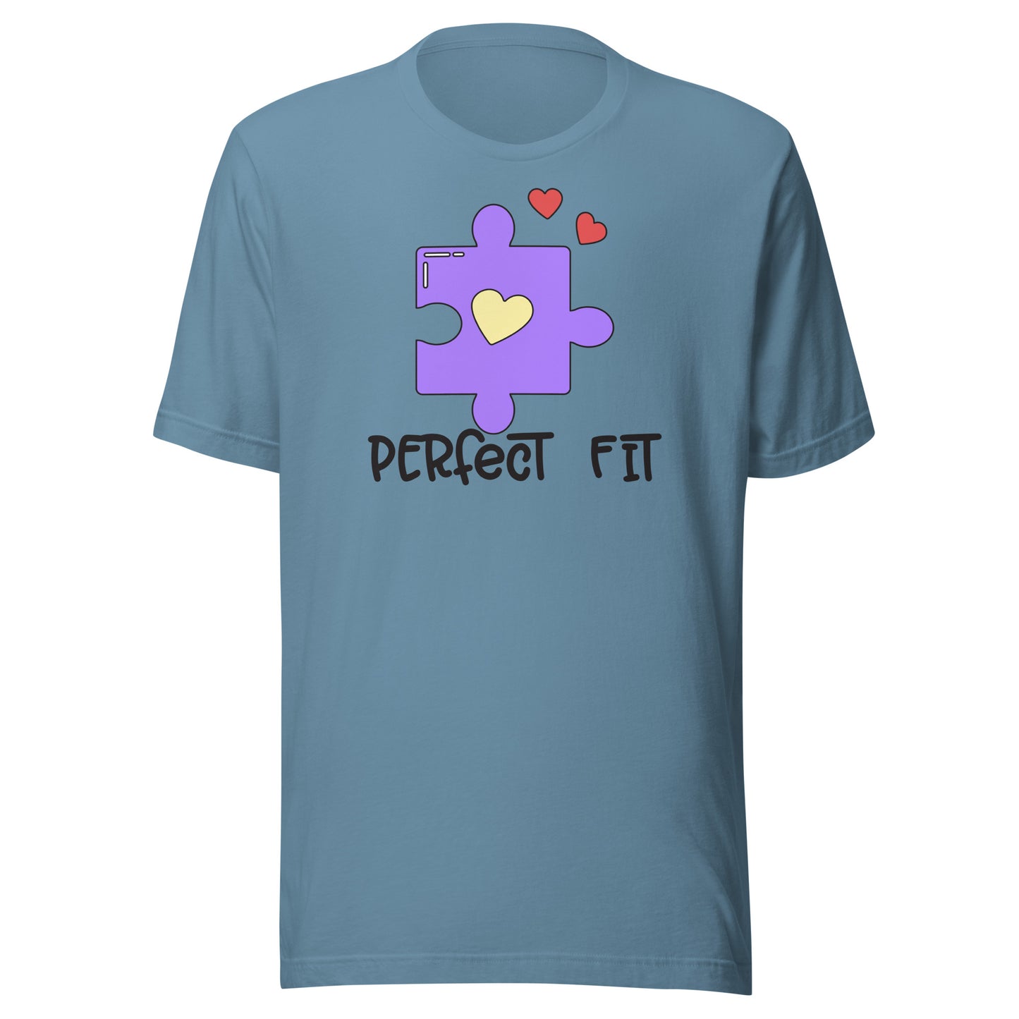 Adult 'Perfect Fit Purple Piece' Staple T-shirt