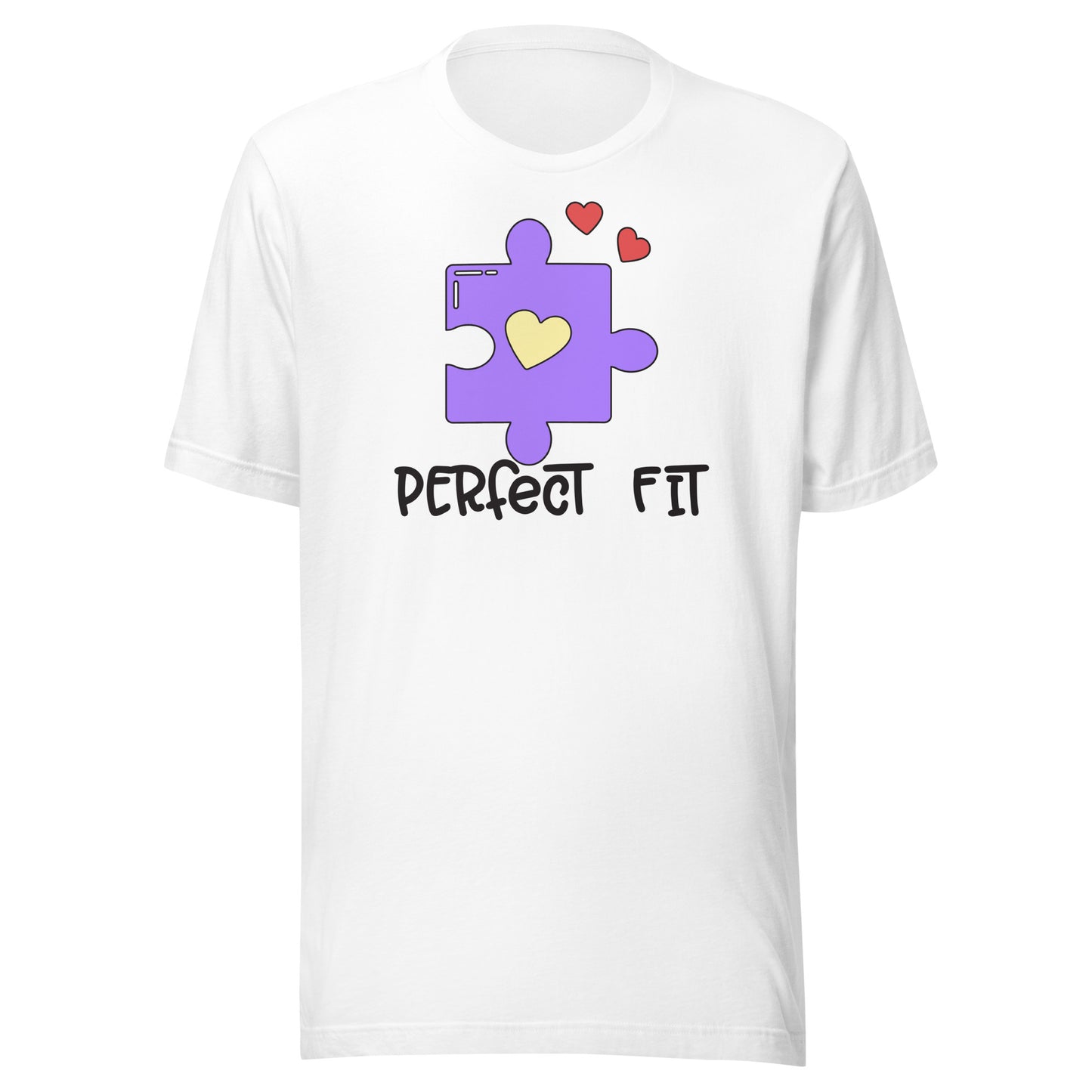 Adult 'Perfect Fit Purple Piece' Staple T-shirt
