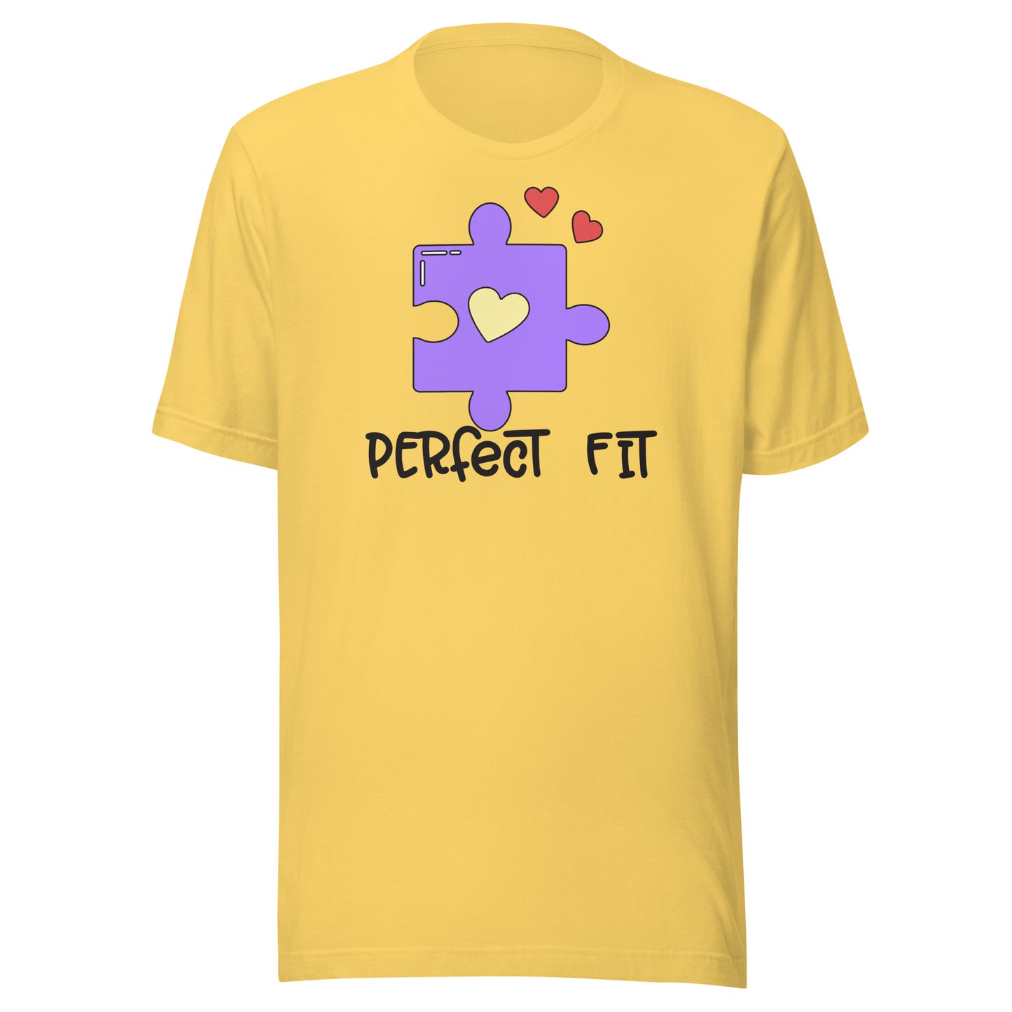 Adult 'Perfect Fit Purple Piece' Staple T-shirt