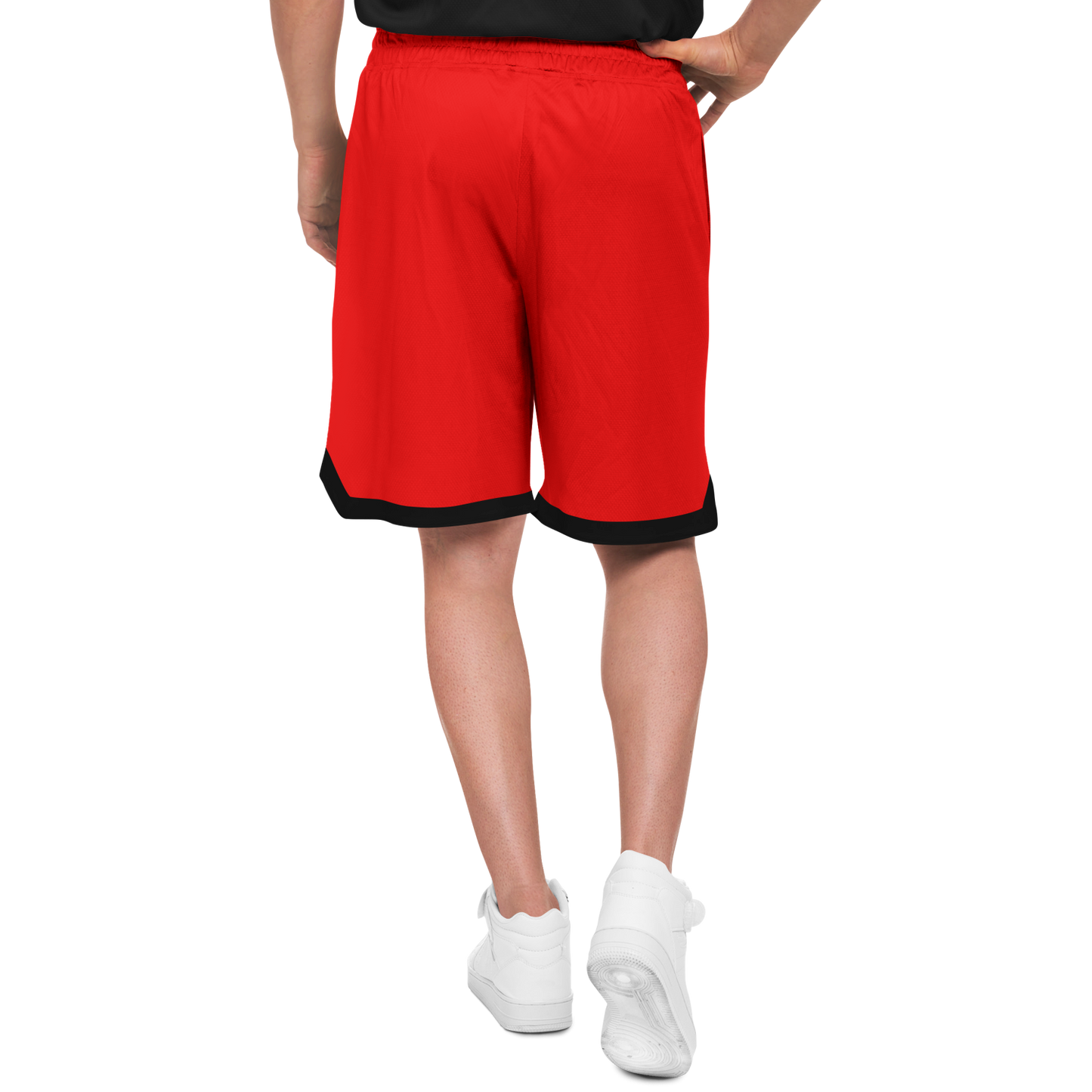 Adult KTG13 TV Red Basketball Shorts