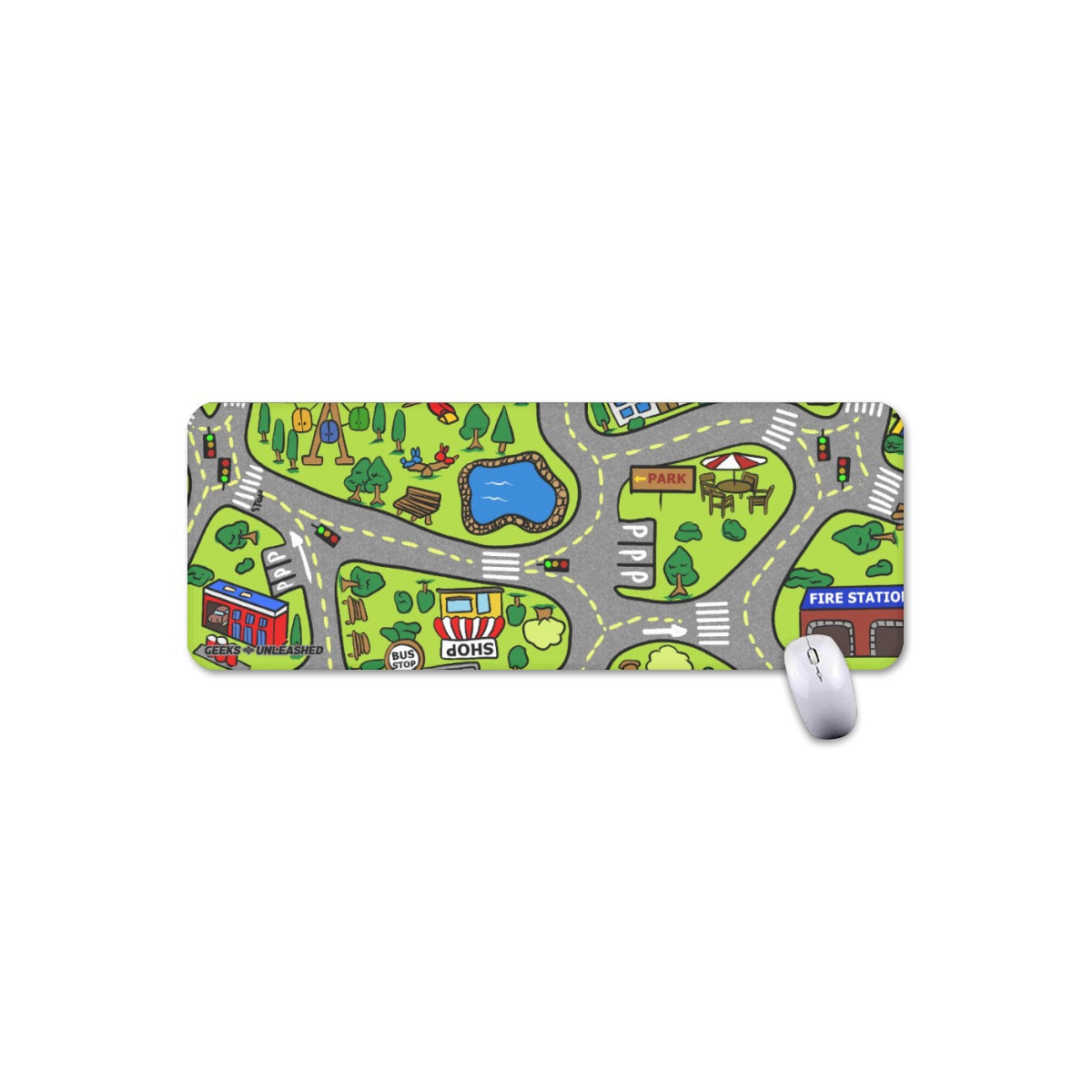 GU 'Classic Roadmap' Large Mouse Pad